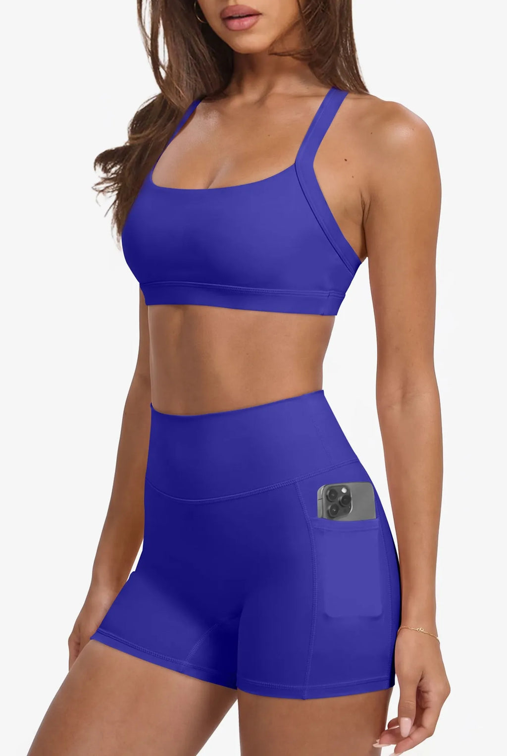 Padded Sports Bra 2 Piece Workout Sets