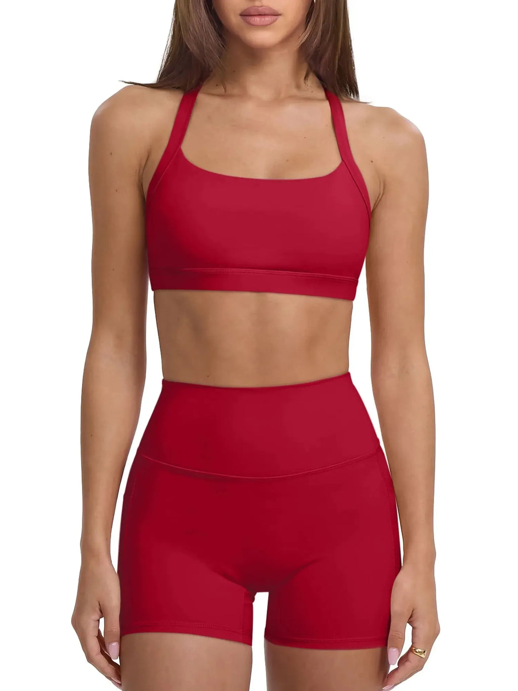 Padded Sports Bra 2 Piece Workout Sets