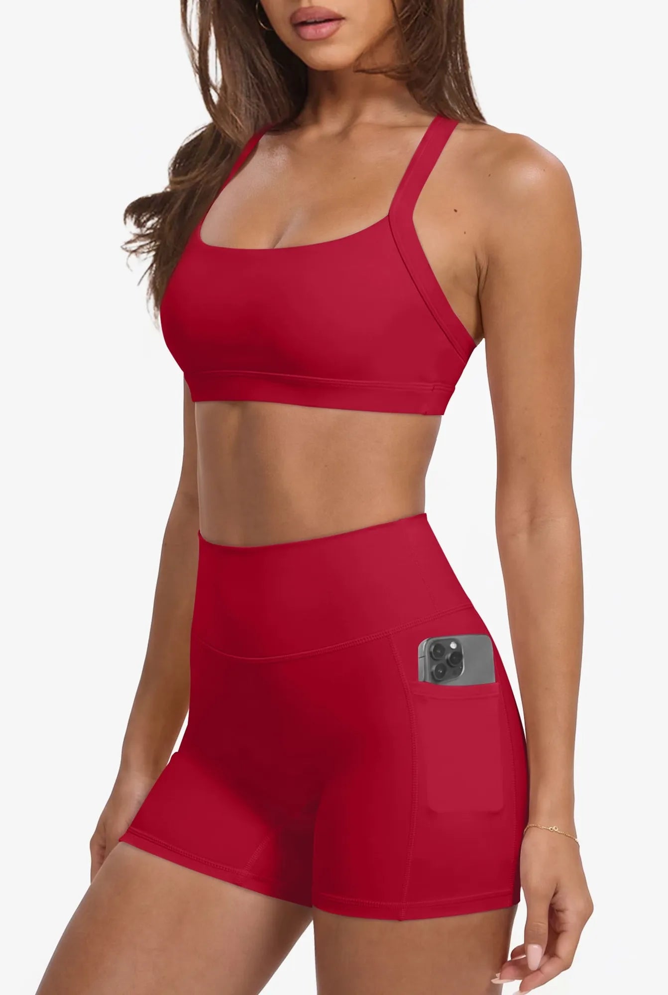Padded Sports Bra 2 Piece Workout Sets