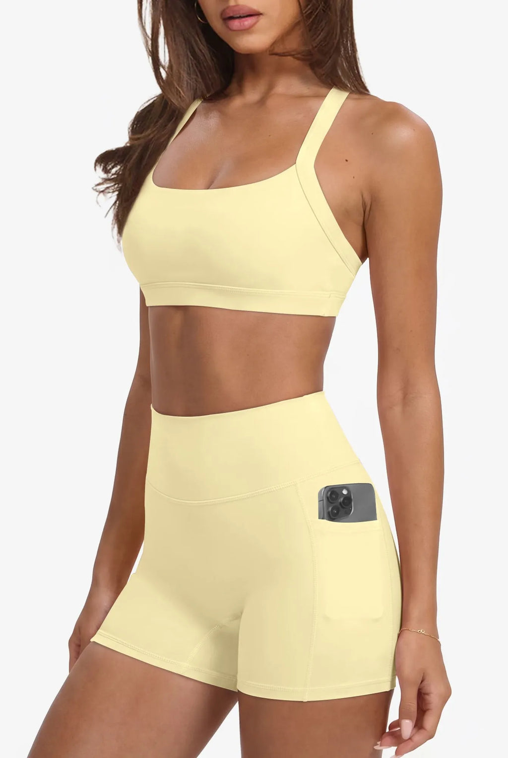 Padded Sports Bra 2 Piece Workout Sets