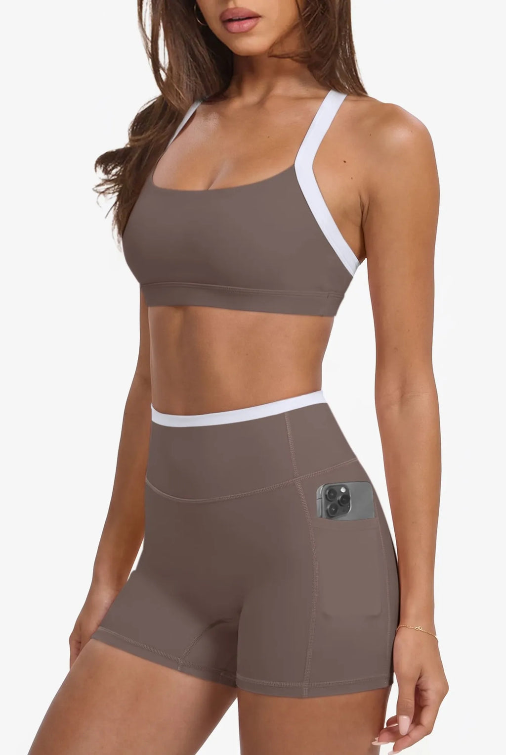Padded Sports Bra 2 Piece Workout Sets