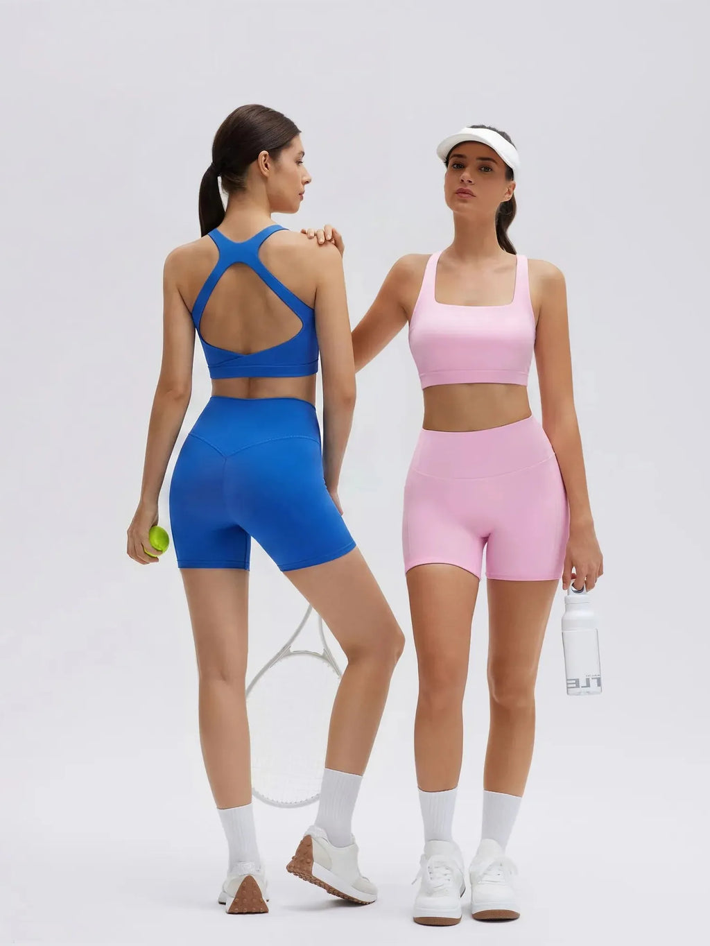 Backless Bra Yoga Crop Workout Set
