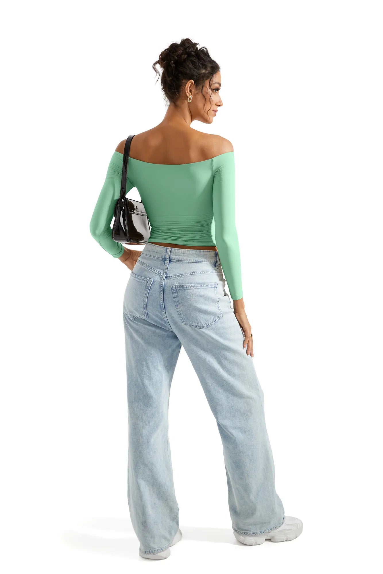 Buttery Soft Off Shoulder Shirt - Long Sleeve