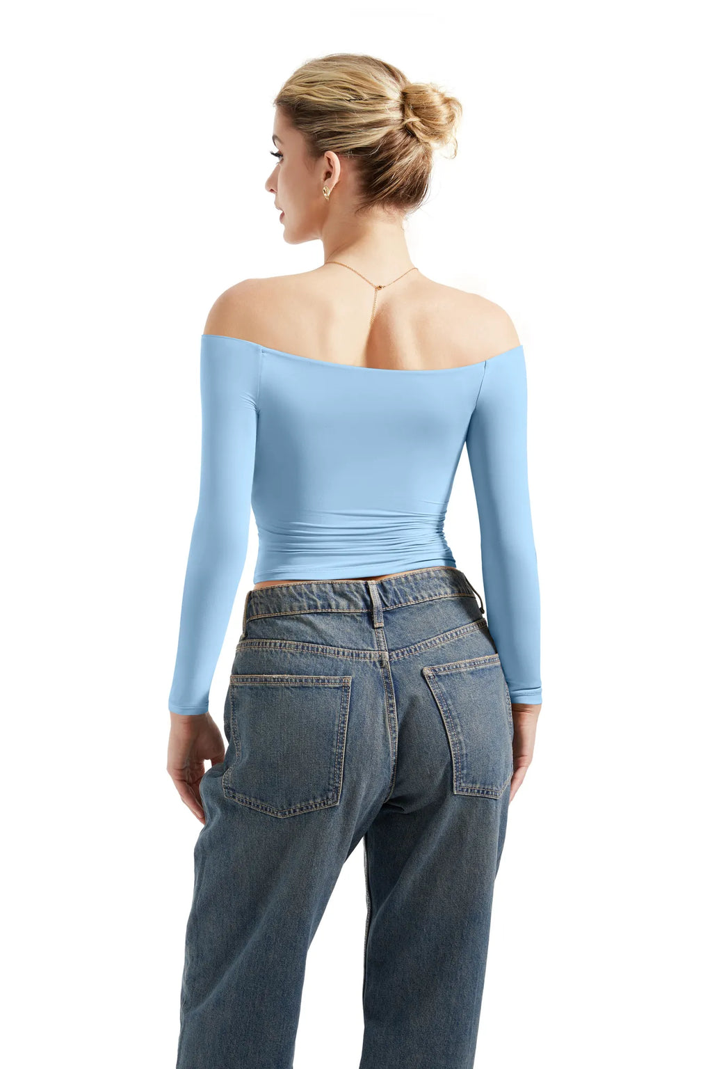 Buttery Soft Off Shoulder Shirt - Long Sleeve
