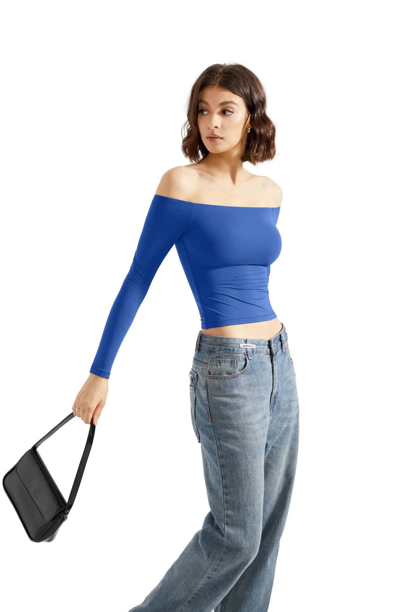 Buttery Soft Off Shoulder Shirt - Long Sleeve