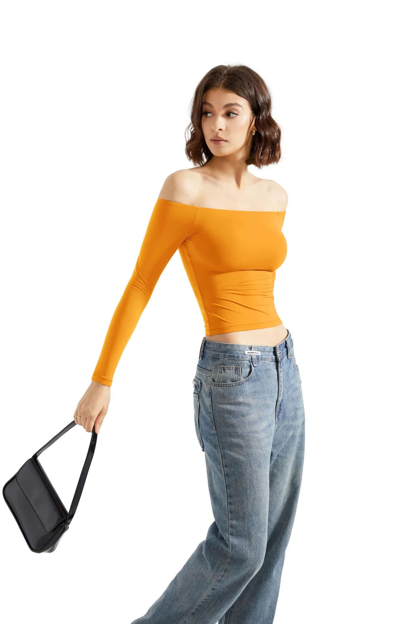 Buttery Soft Off Shoulder Shirt - Long Sleeve