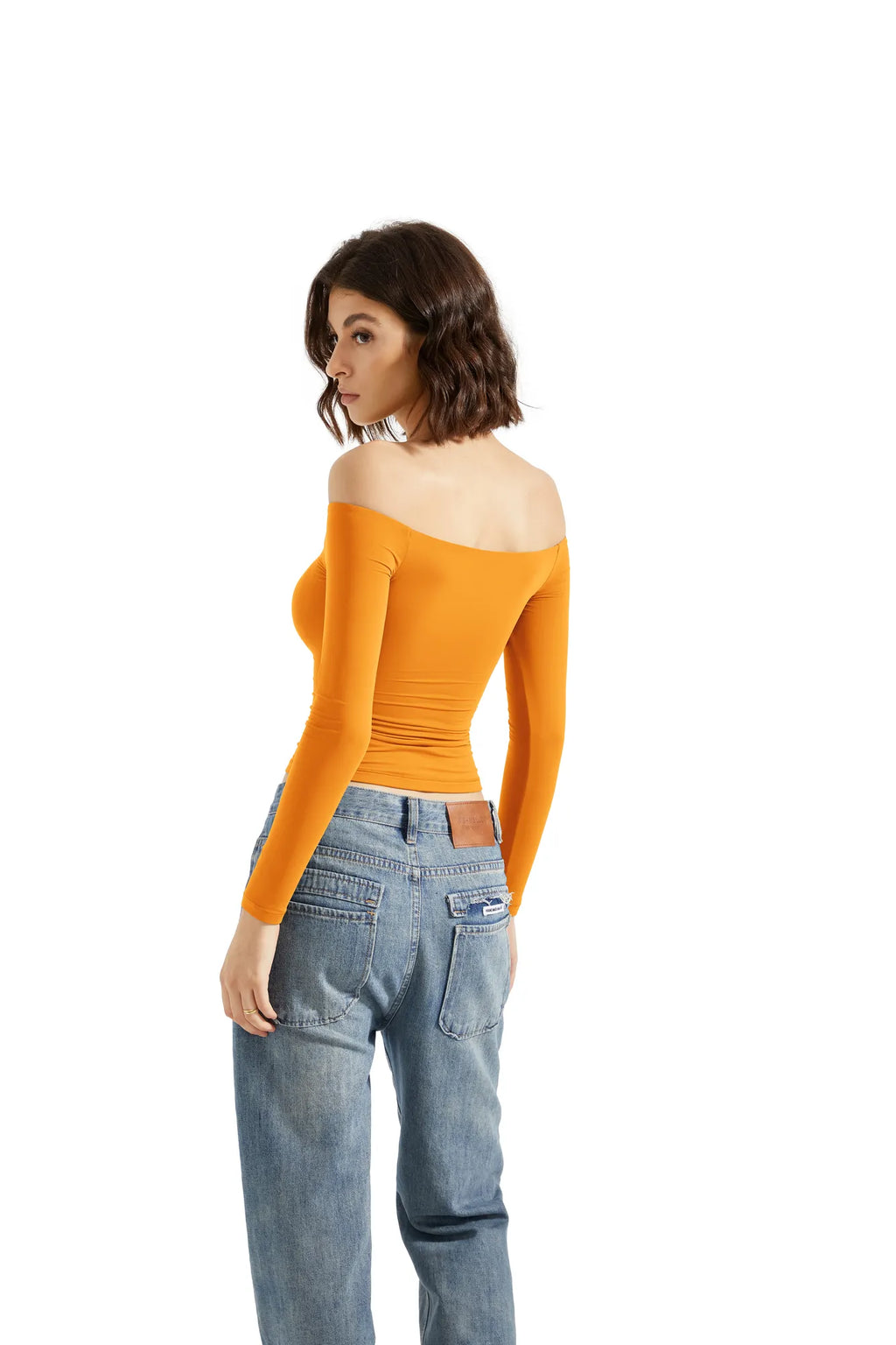 Buttery Soft Off Shoulder Shirt - Long Sleeve