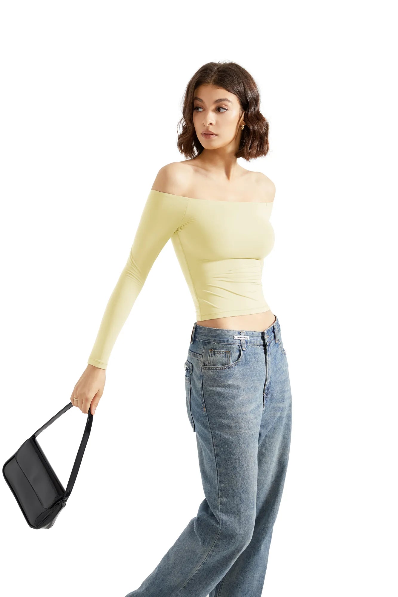 Buttery Soft Off Shoulder Shirt - Long Sleeve