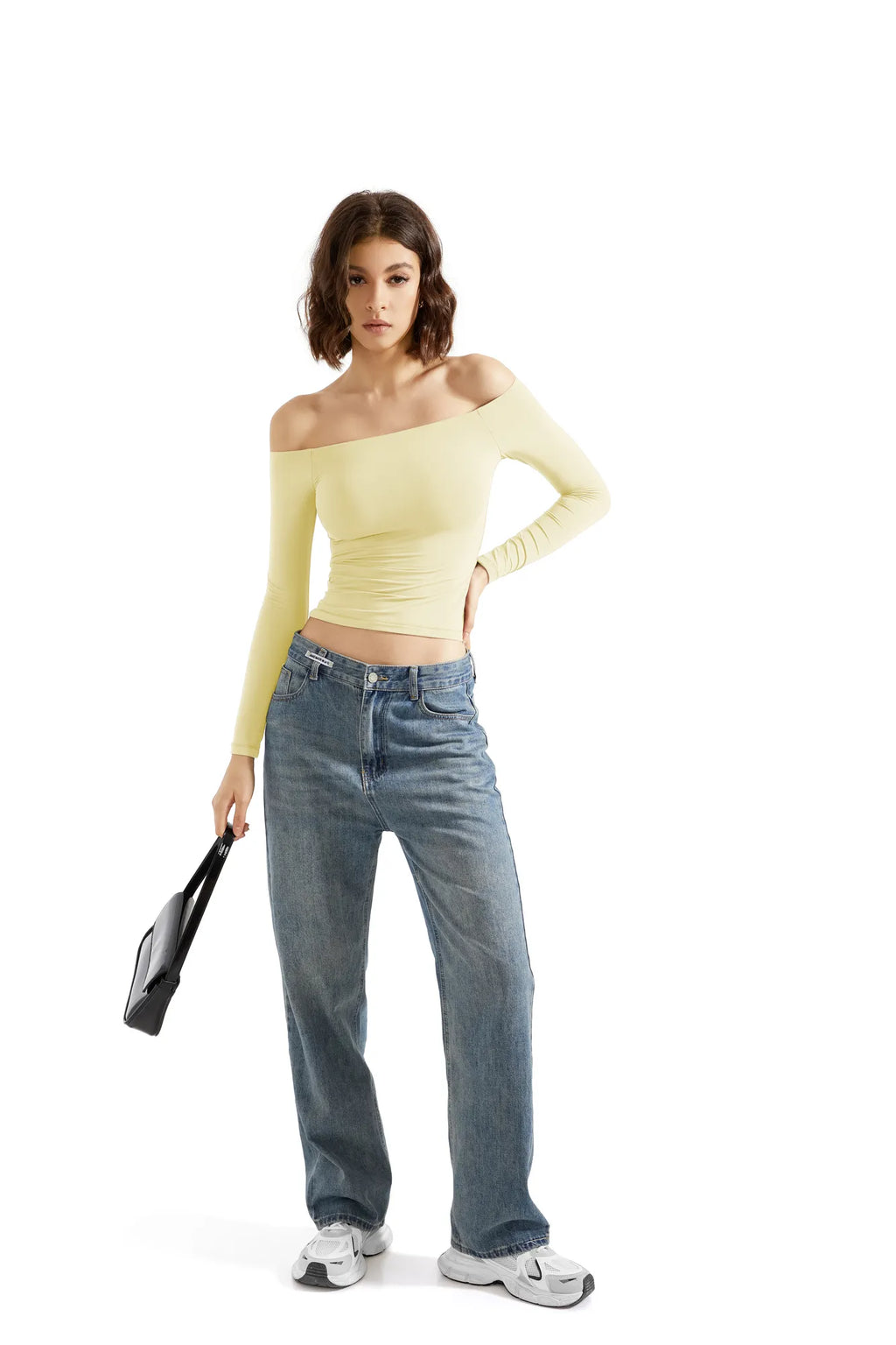 Buttery Soft Off Shoulder Shirt - Long Sleeve