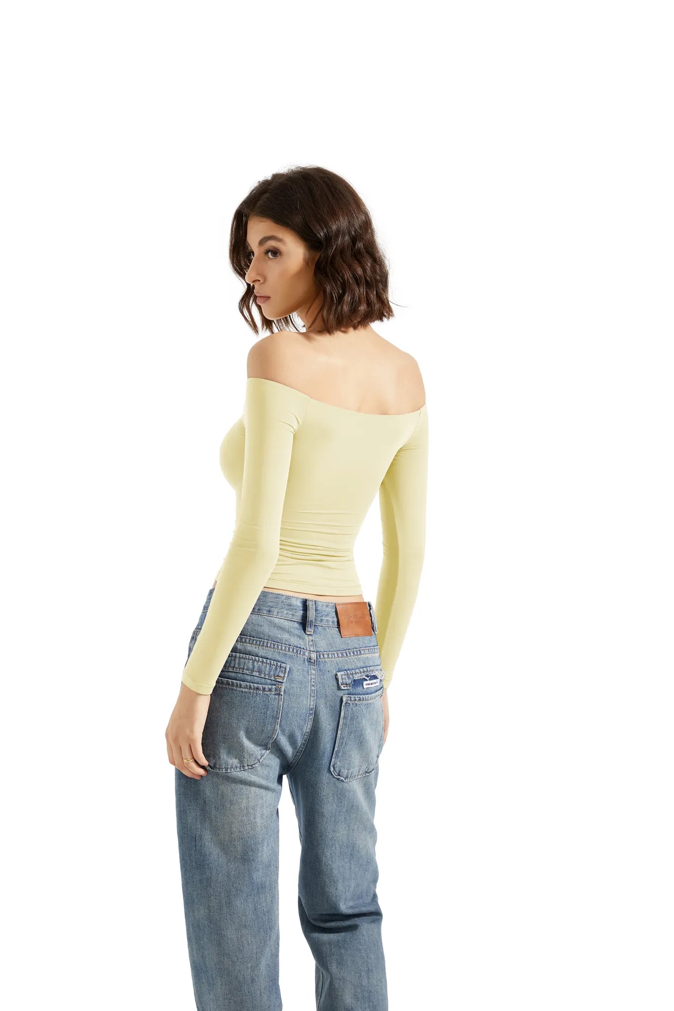 Buttery Soft Off Shoulder Shirt - Long Sleeve