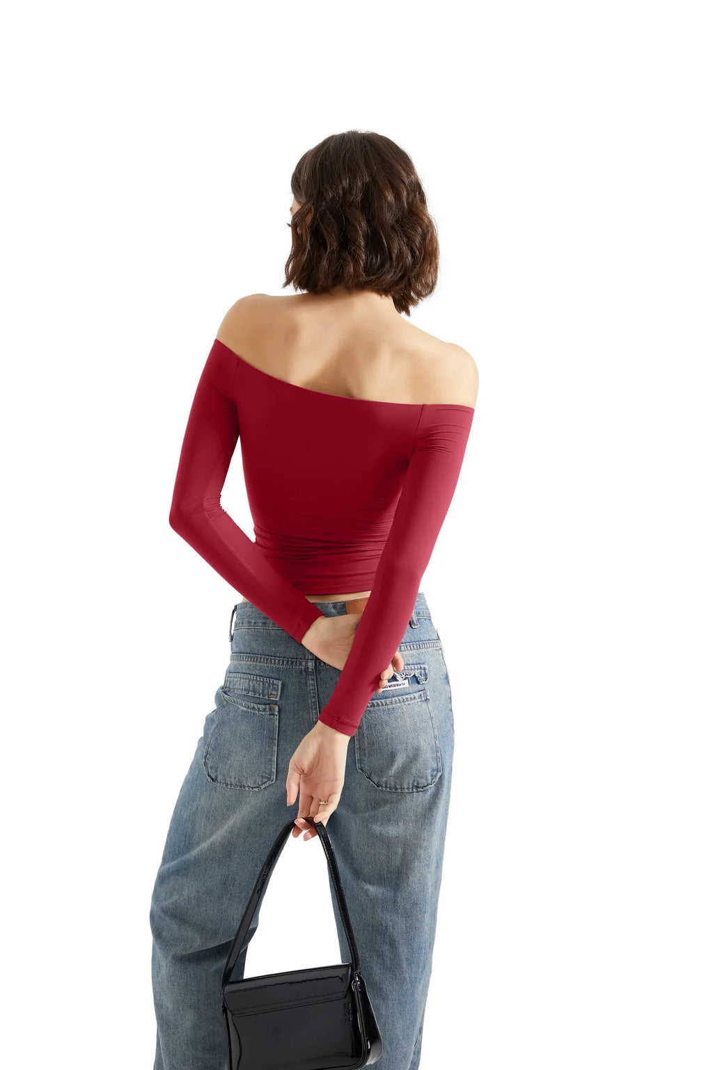 Buttery Soft Off Shoulder Shirt - Long Sleeve