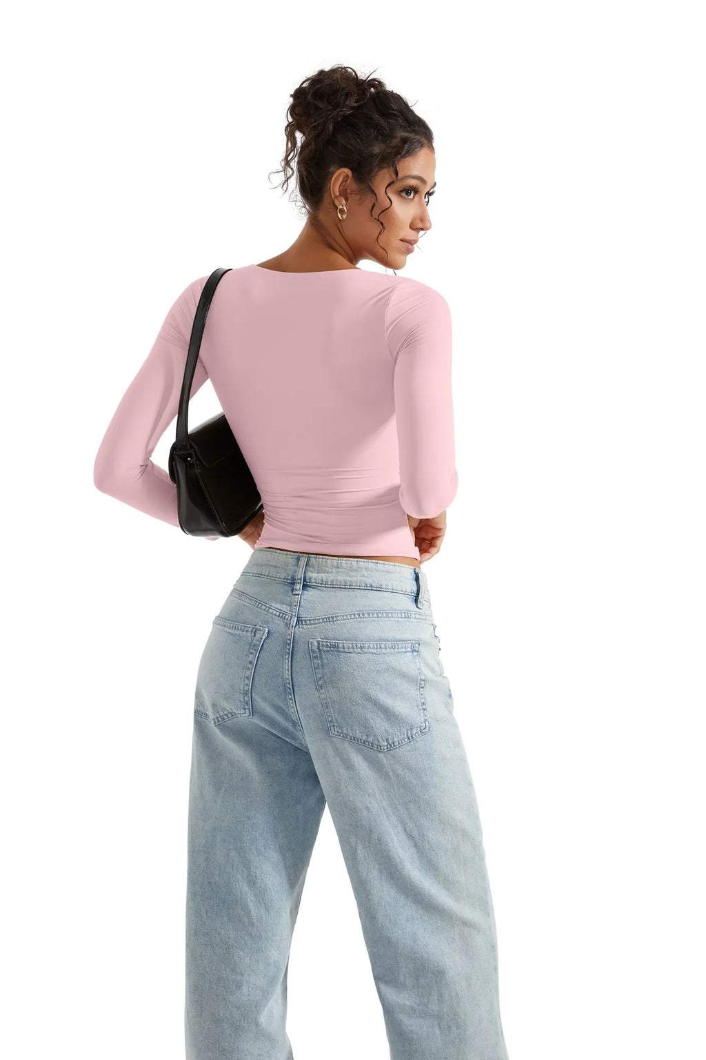 Buttery Soft V Neck Shirt - Long Sleeve