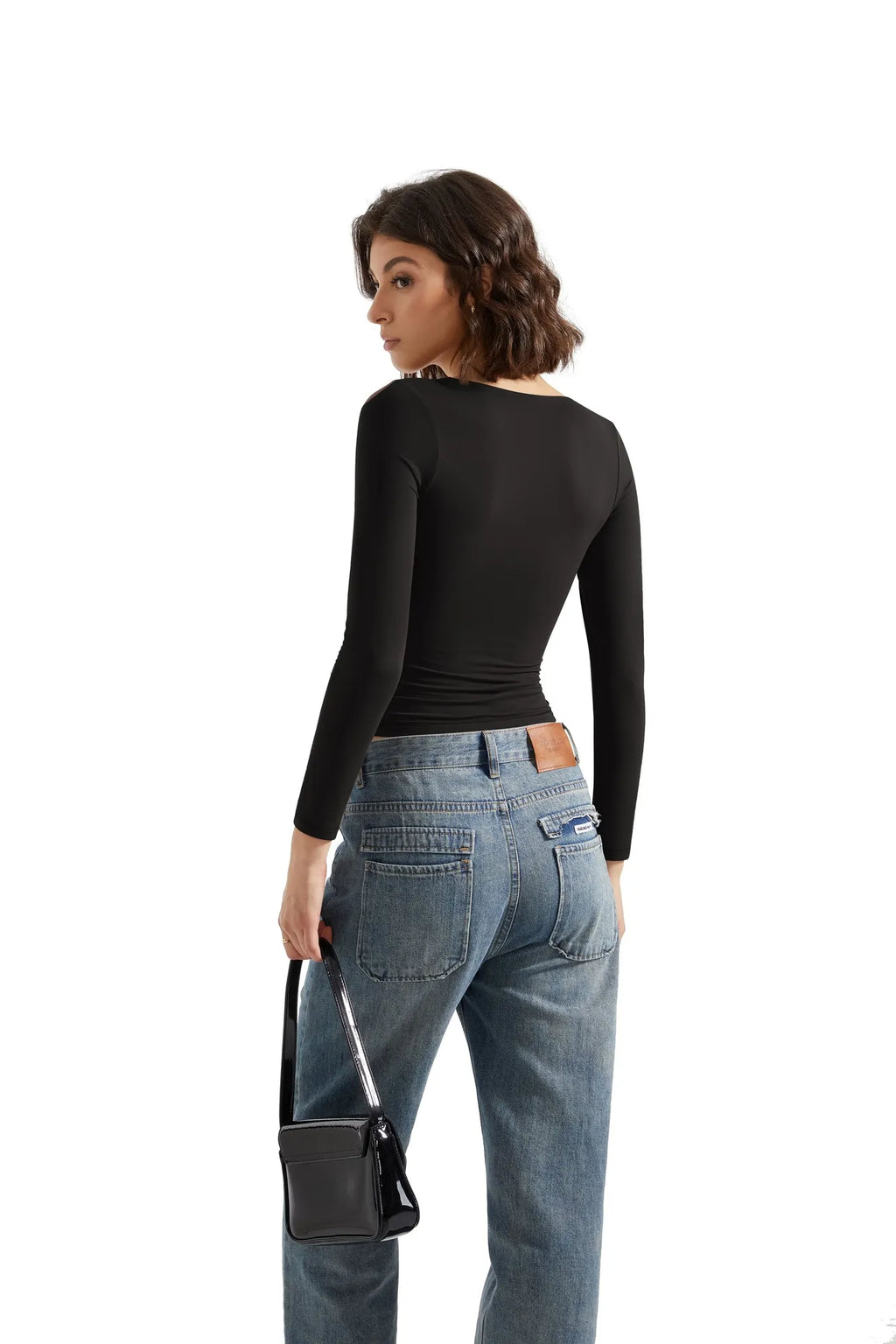 Buttery Soft V Neck Shirt - Long Sleeve