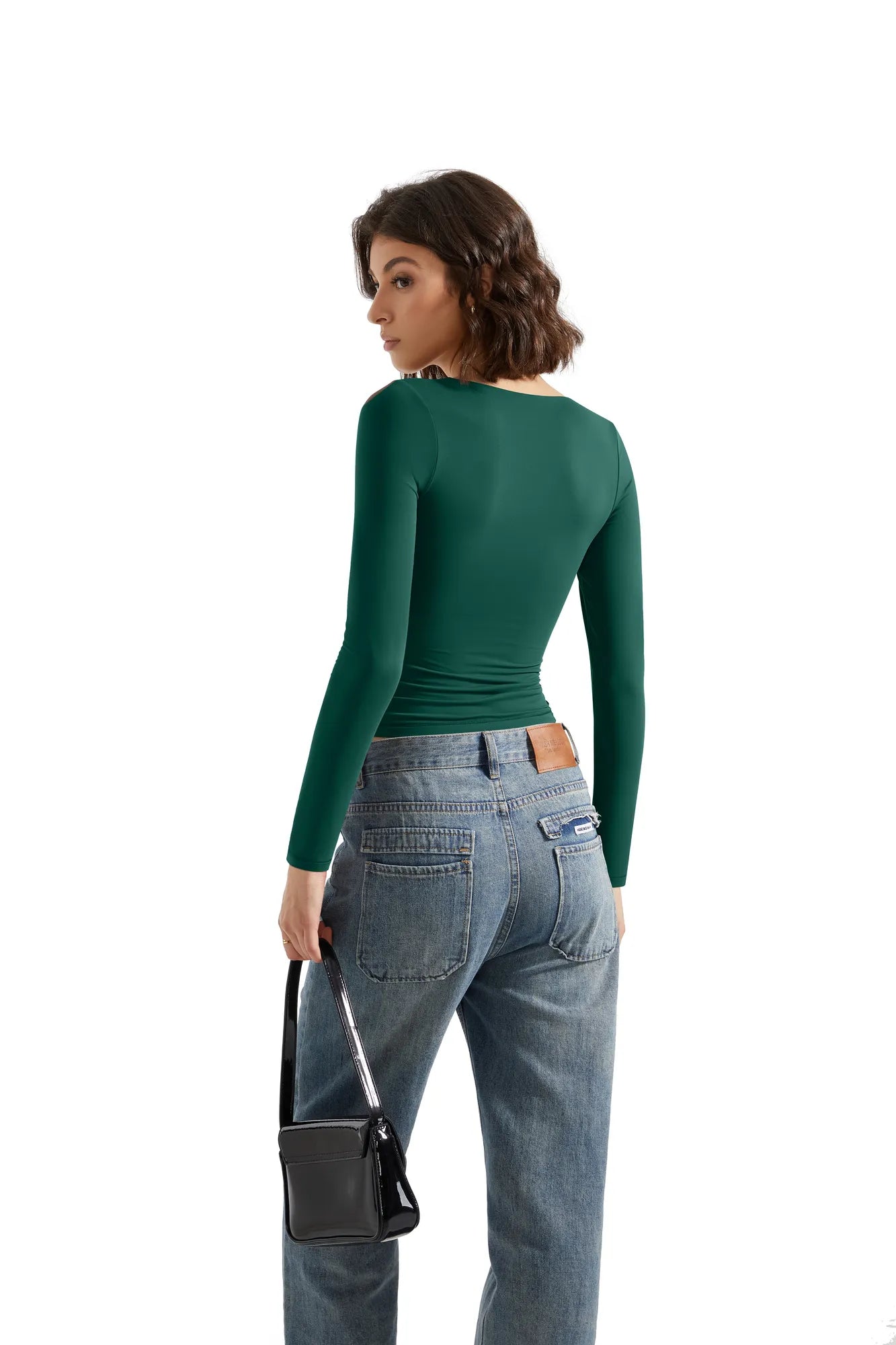 Buttery Soft V Neck Shirt - Long Sleeve