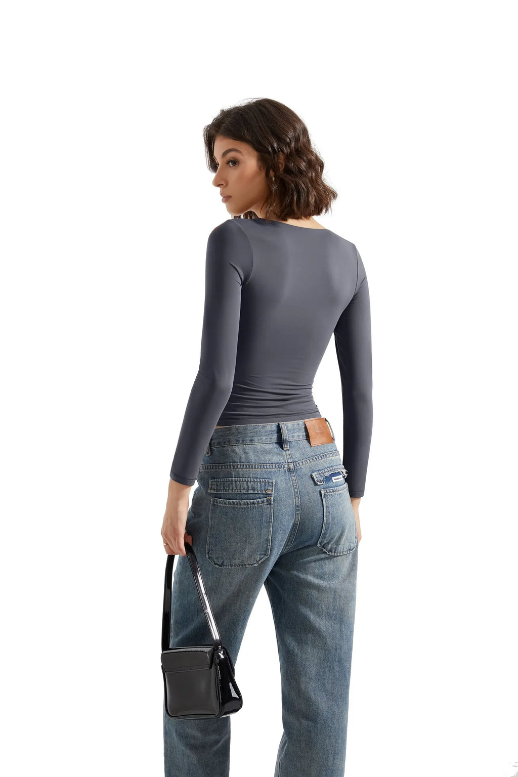 Buttery Soft V Neck Shirt - Long Sleeve