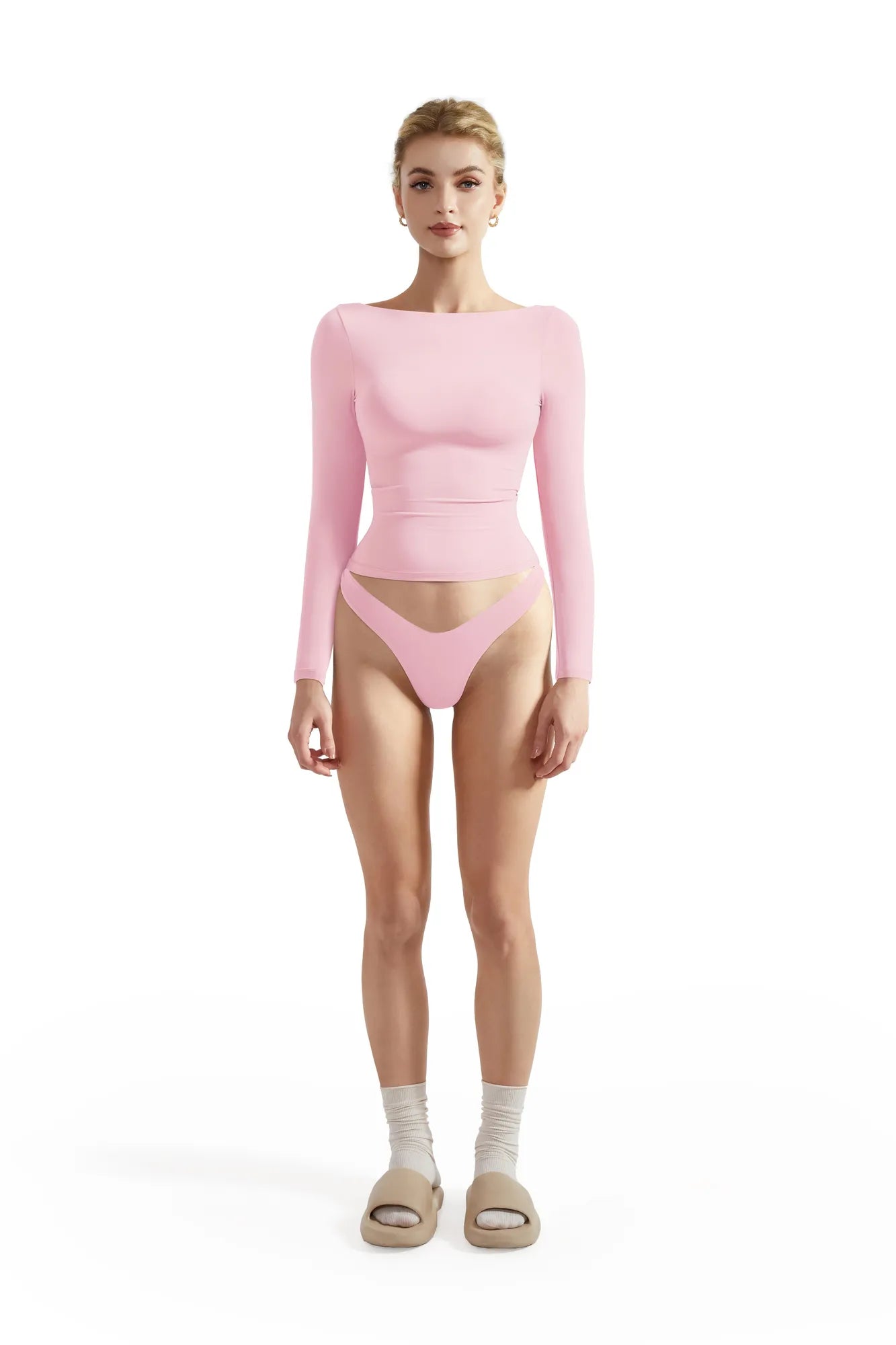 Buttery Soft Boat Neck Shirt - Long Sleeve