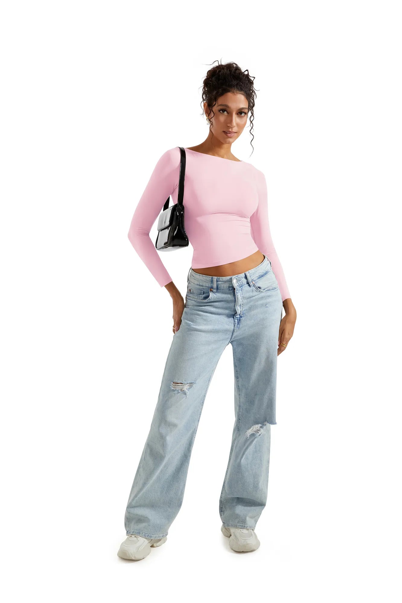 Buttery Soft Boat Neck Shirt - Long Sleeve
