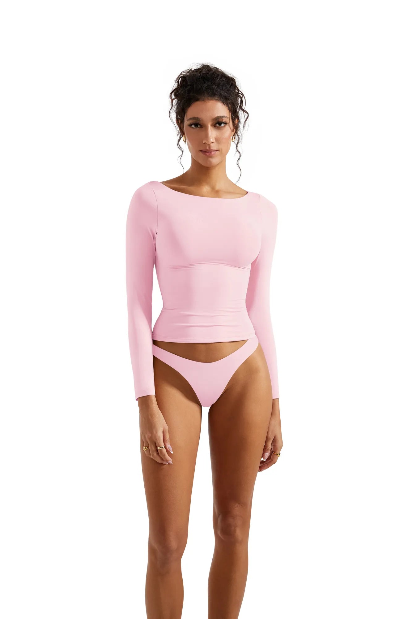 Buttery Soft Boat Neck Shirt - Long Sleeve