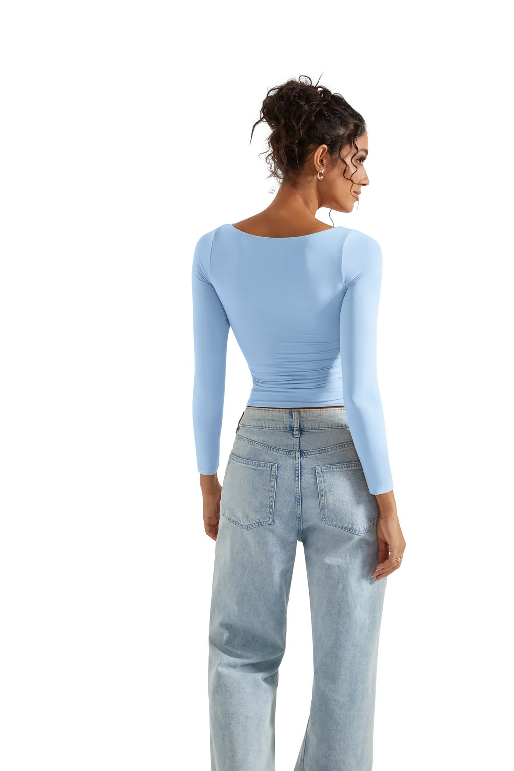 Buttery Soft Boat Neck Shirt - Long Sleeve