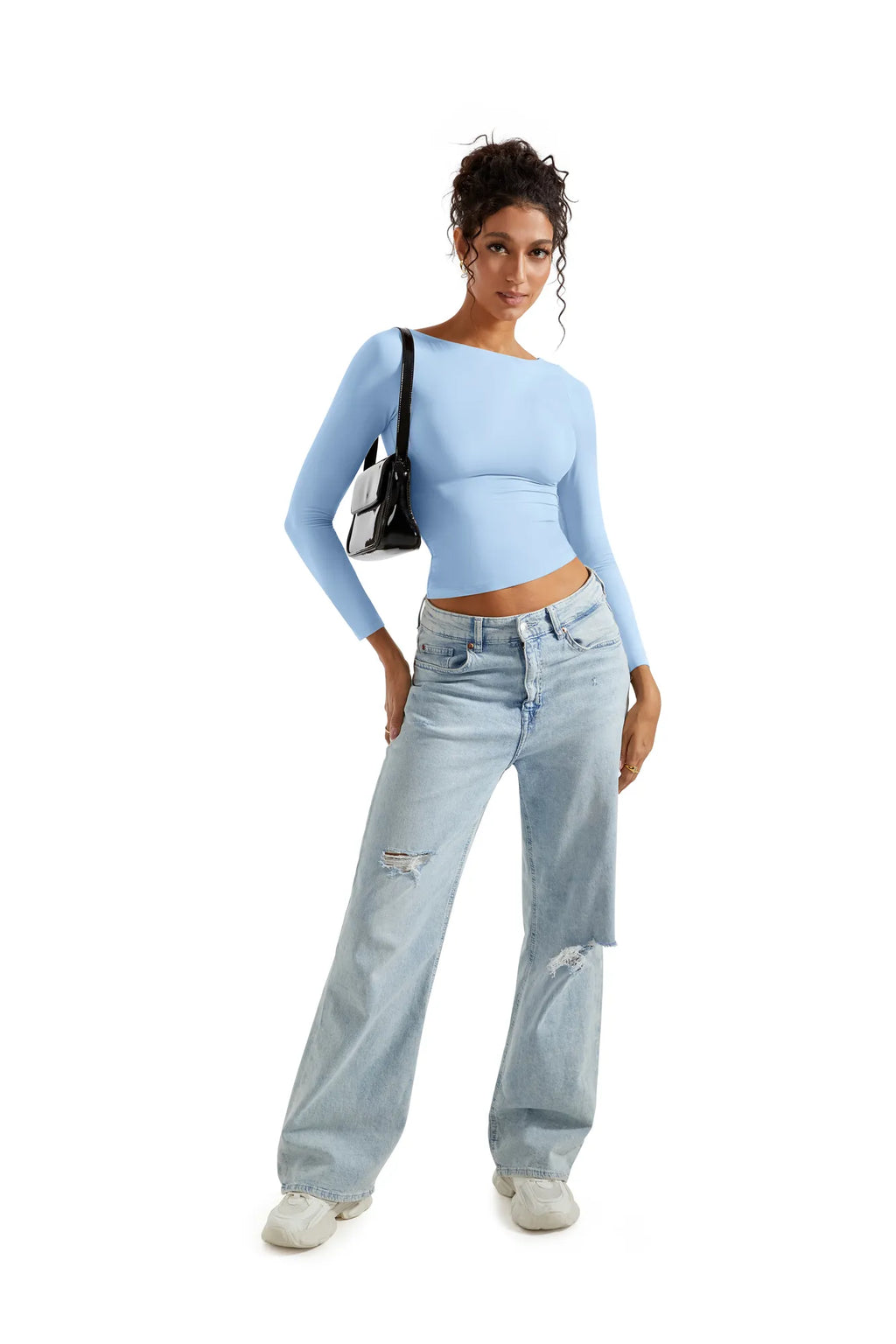 Buttery Soft Boat Neck Shirt - Long Sleeve
