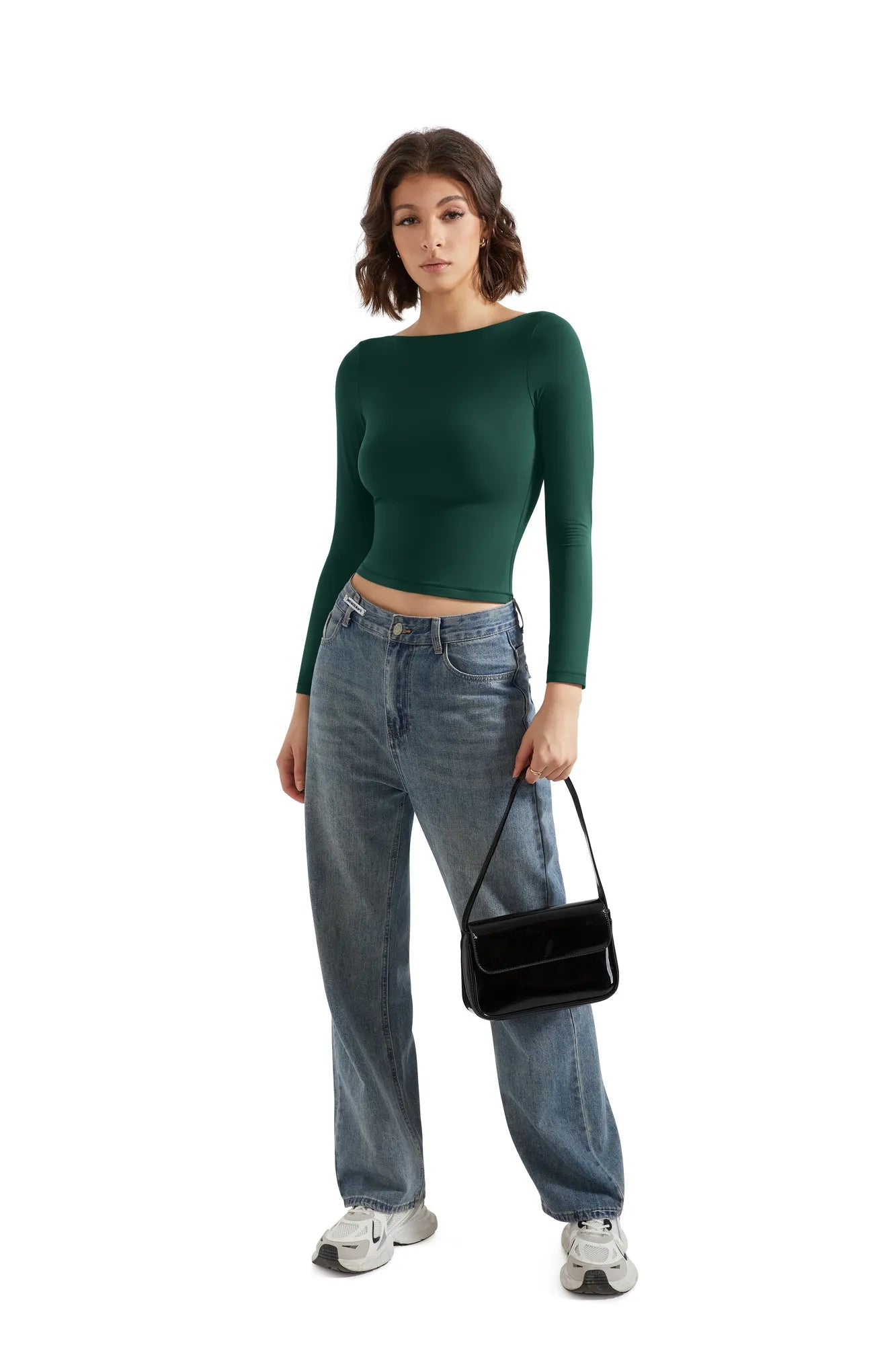 Buttery Soft Boat Neck Shirt - Long Sleeve