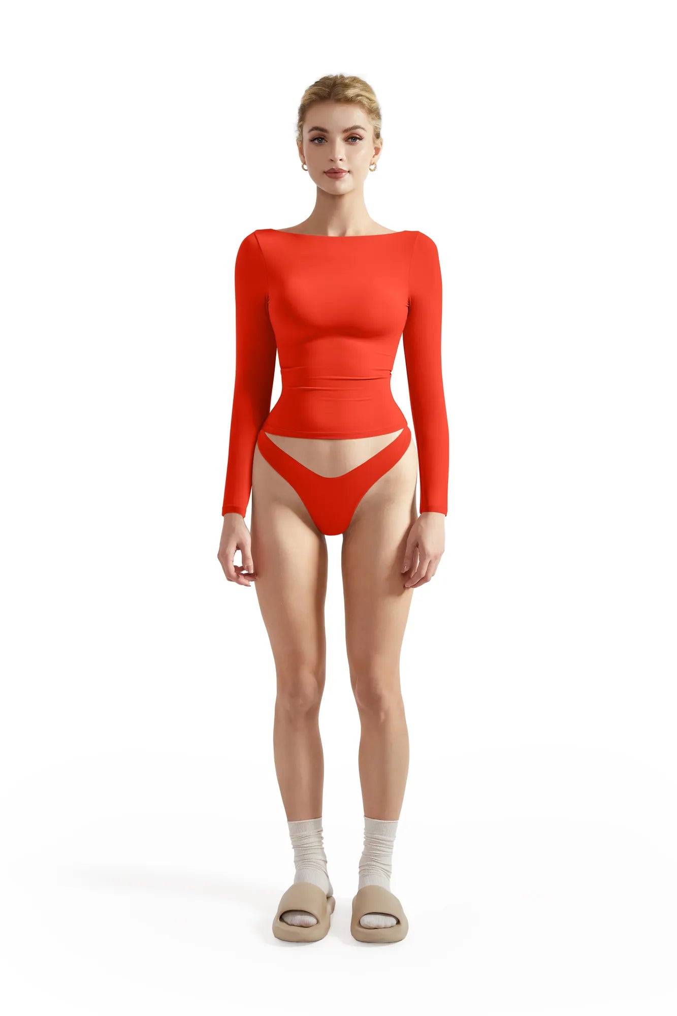 Buttery Soft Boat Neck Shirt - Long Sleeve
