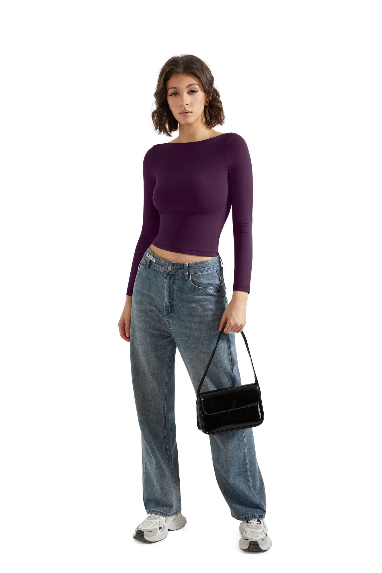 Buttery Soft Boat Neck Shirt - Long Sleeve