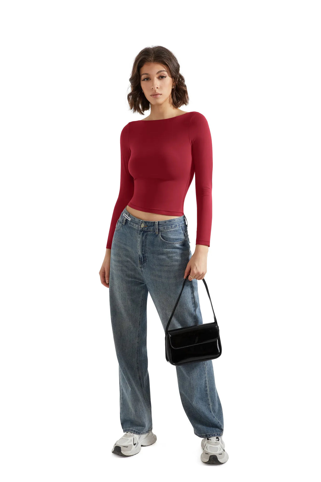 Buttery Soft Boat Neck Shirt - Long Sleeve