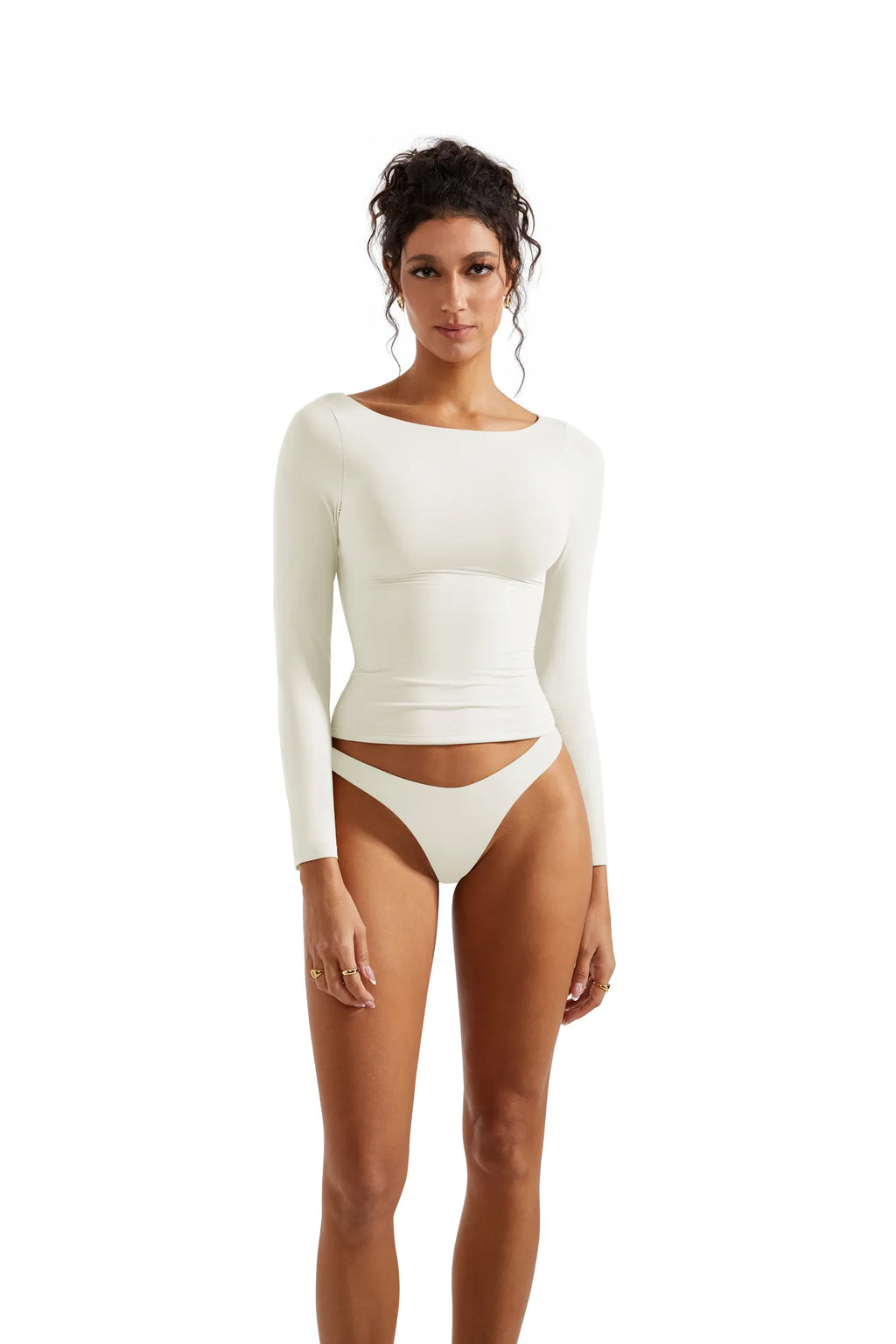 Buttery Soft Boat Neck Shirt - Long Sleeve