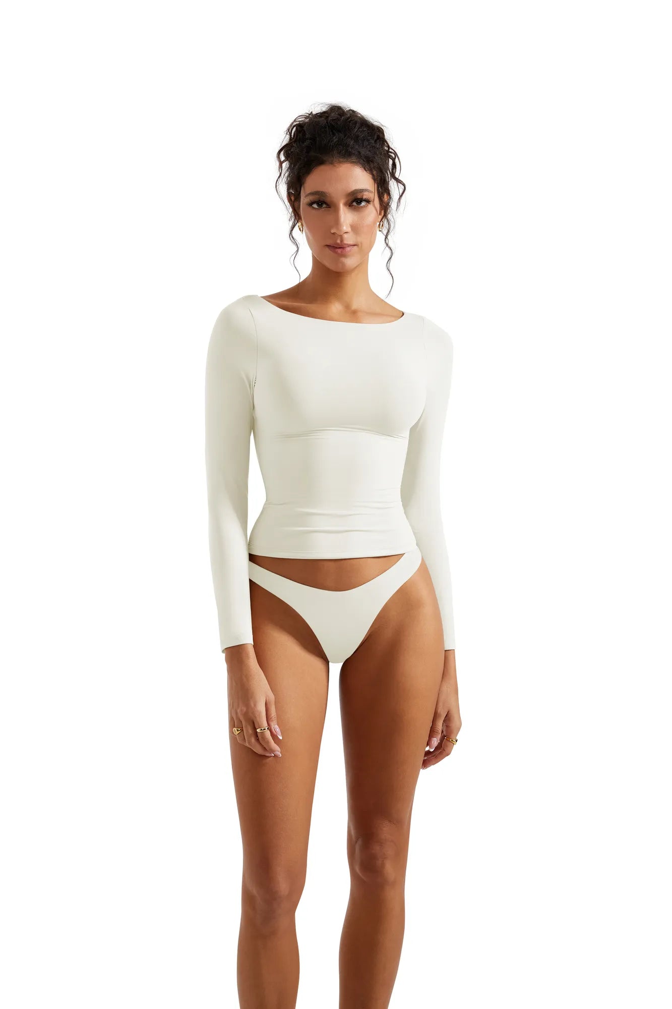 Buttery Soft Boat Neck Shirt - Long Sleeve