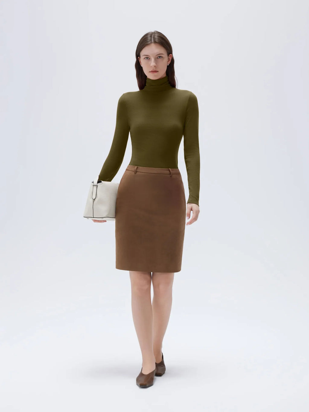 Cloud Cashmere Turtleneck Shirt - Long Sleeve