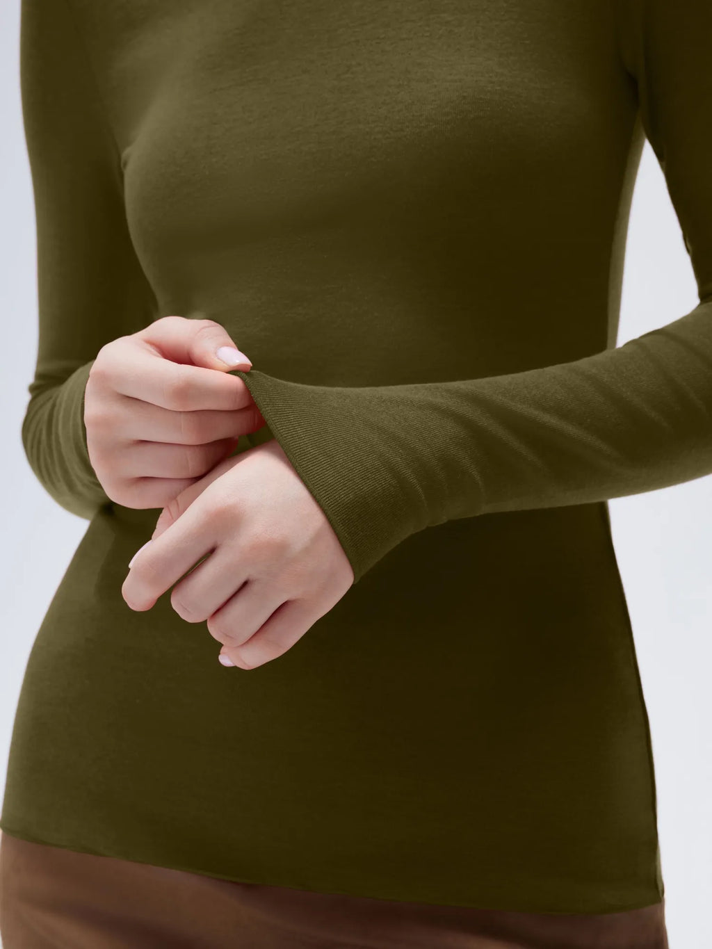 Cloud Cashmere Turtleneck Shirt - Long Sleeve