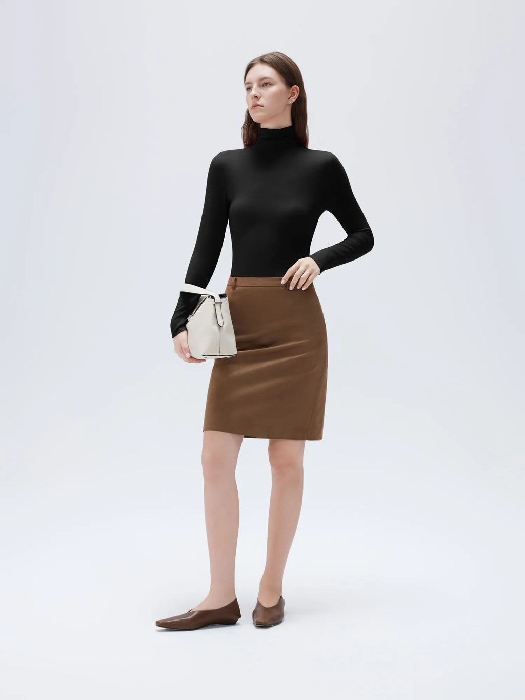 Cloud Cashmere Turtleneck Shirt - Long Sleeve