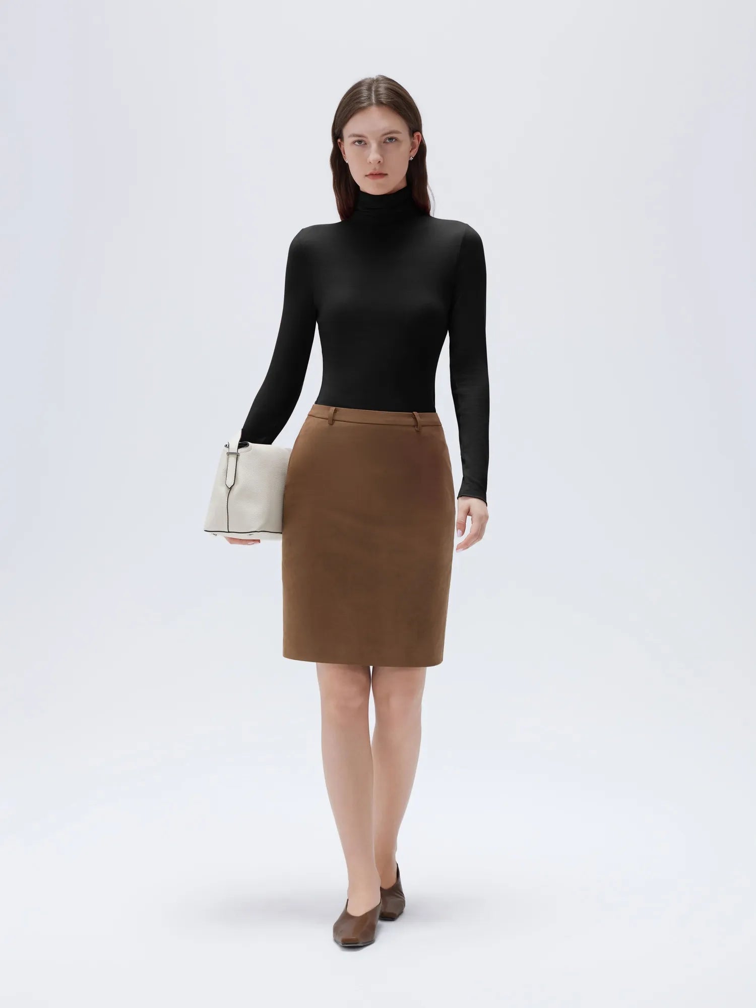 Cloud Cashmere Turtleneck Shirt - Long Sleeve
