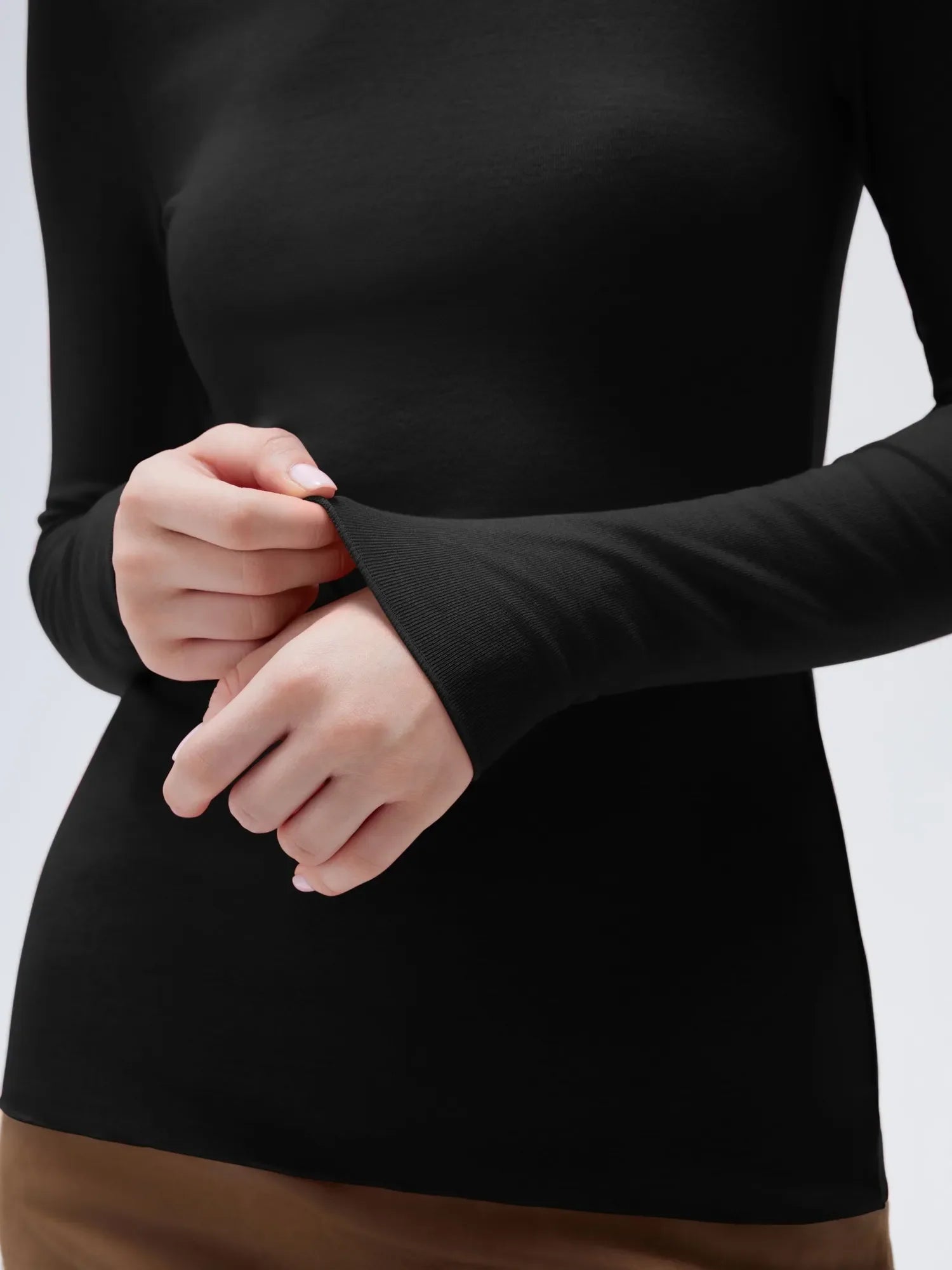 Cloud Cashmere Turtleneck Shirt - Long Sleeve