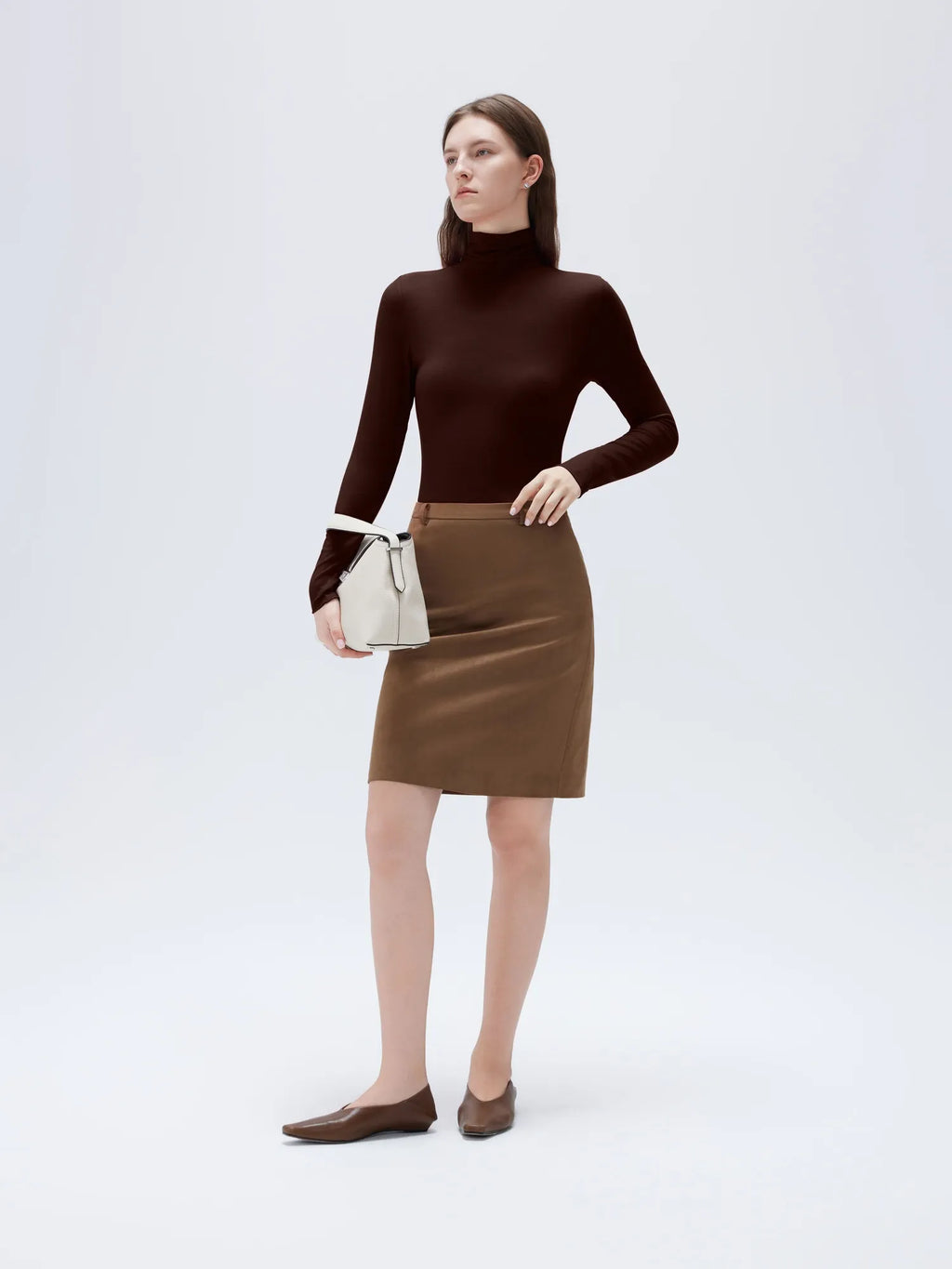 Cloud Cashmere Turtleneck Shirt - Long Sleeve