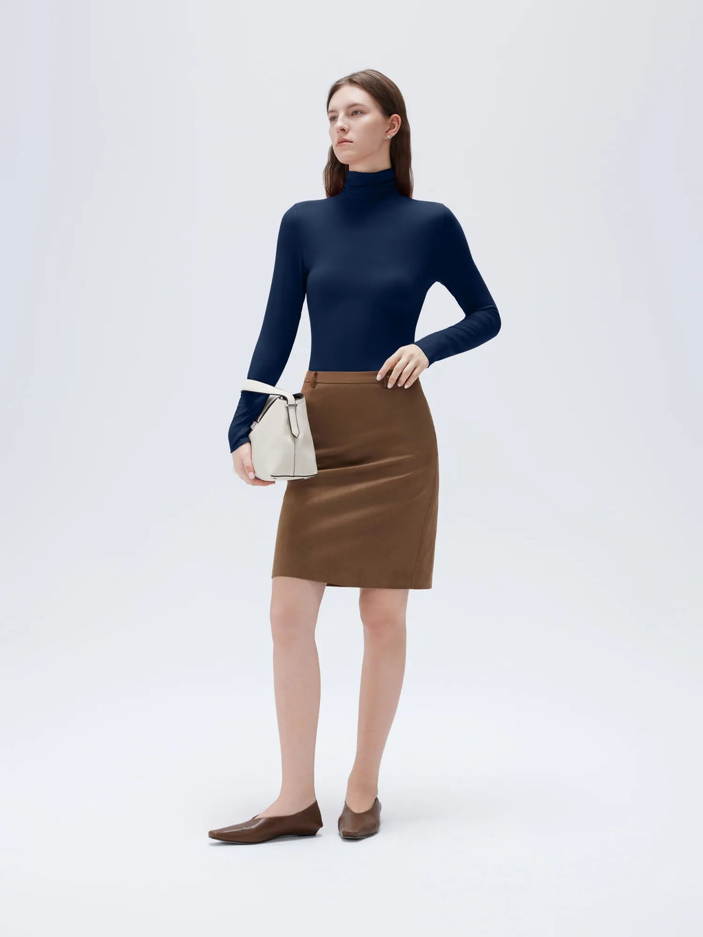 Cloud Cashmere Turtleneck Shirt - Long Sleeve