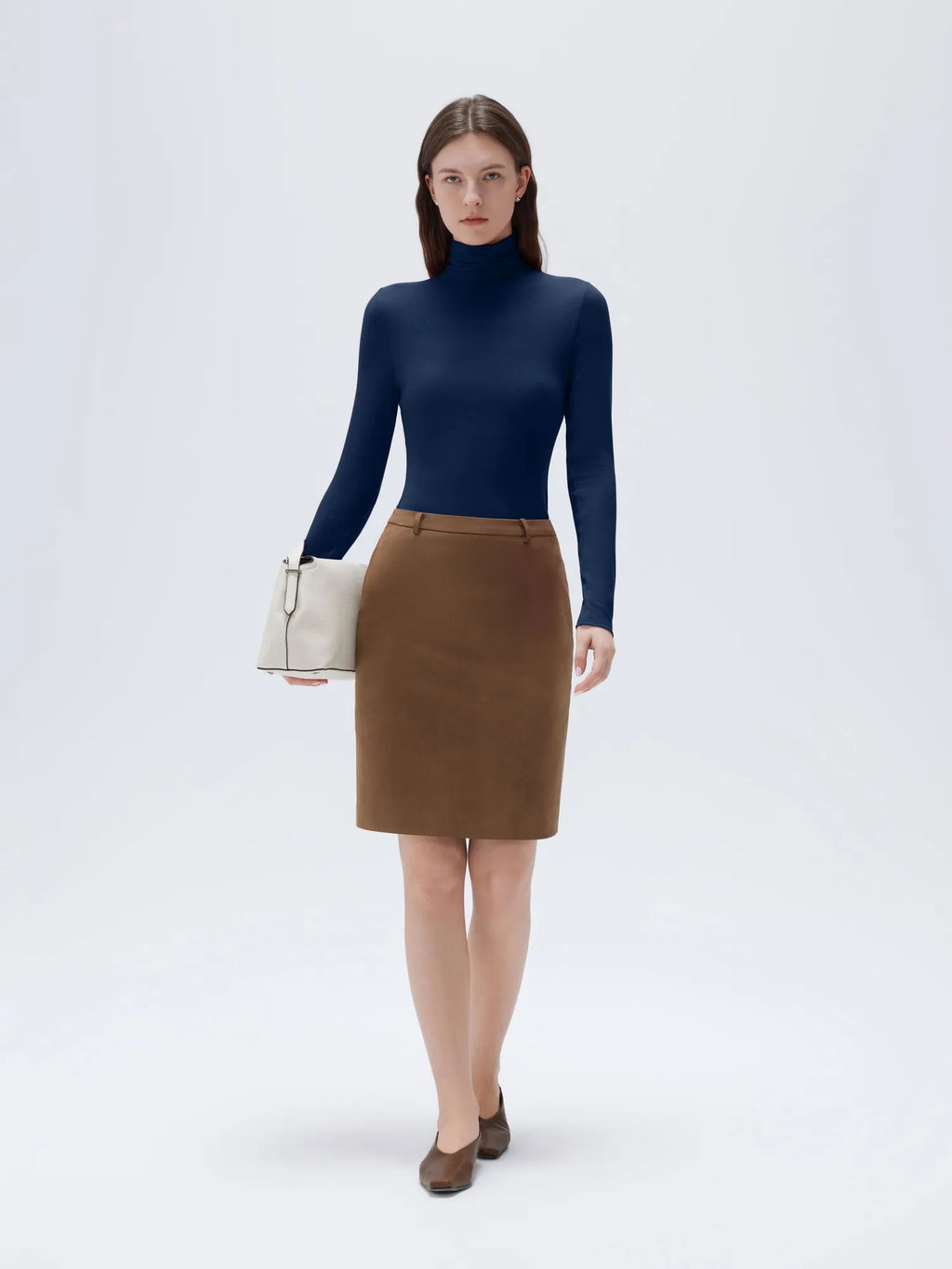 Cloud Cashmere Turtleneck Shirt - Long Sleeve