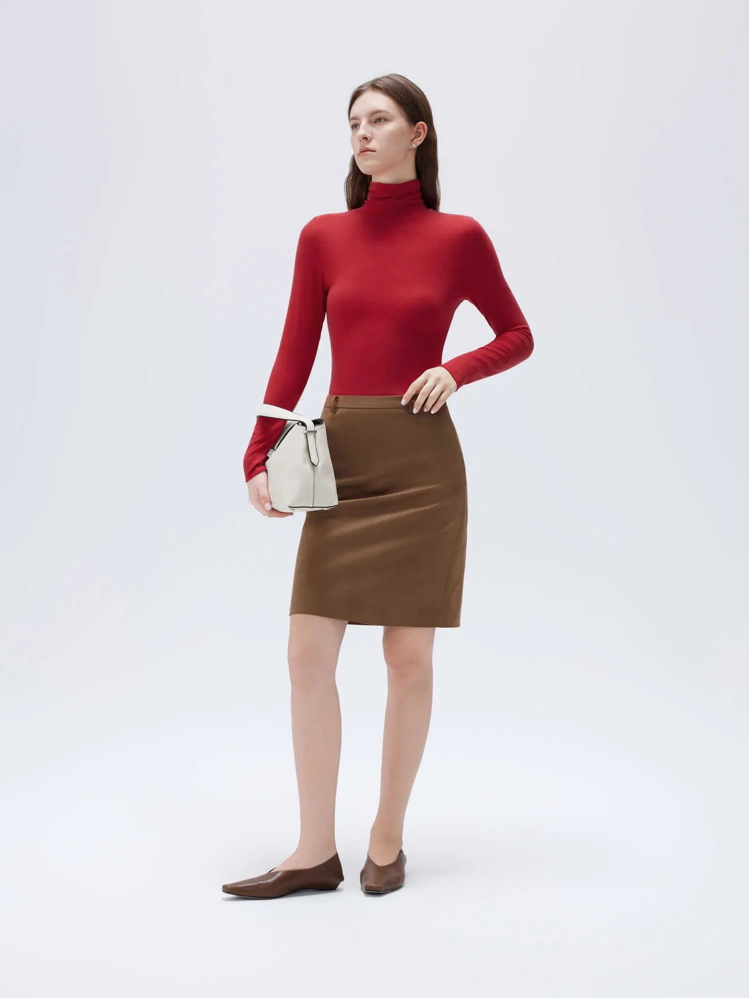 Cloud Cashmere Turtleneck Shirt - Long Sleeve