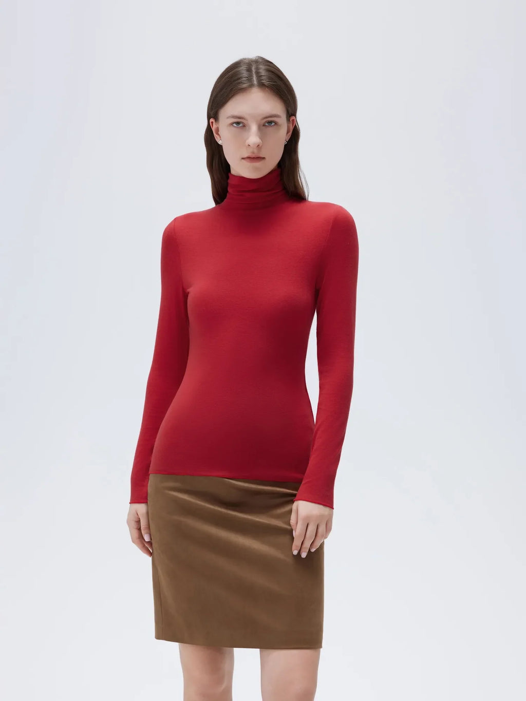 Cloud Cashmere Turtleneck Shirt - Long Sleeve