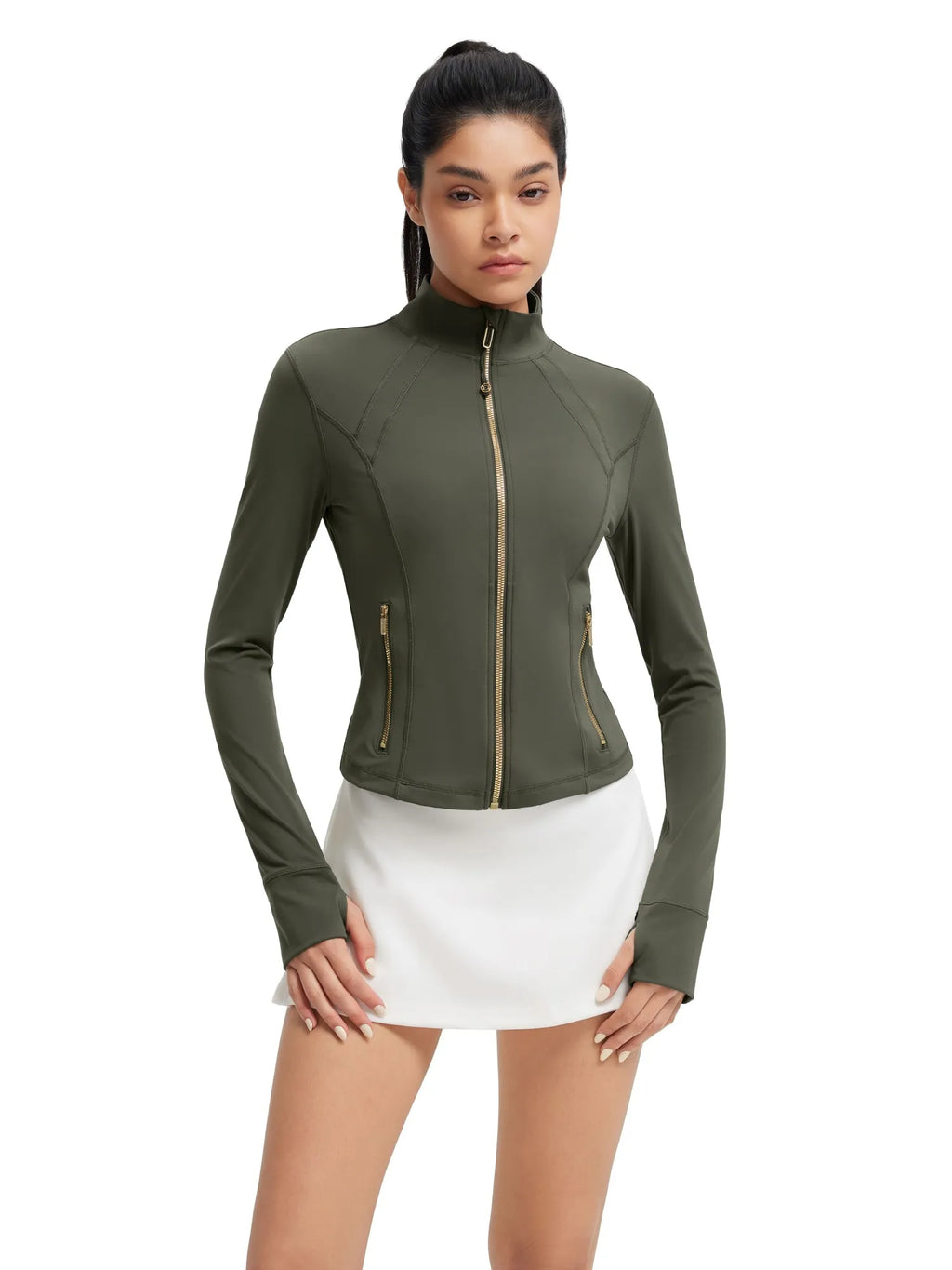 Full Zip Up Workout Jacket