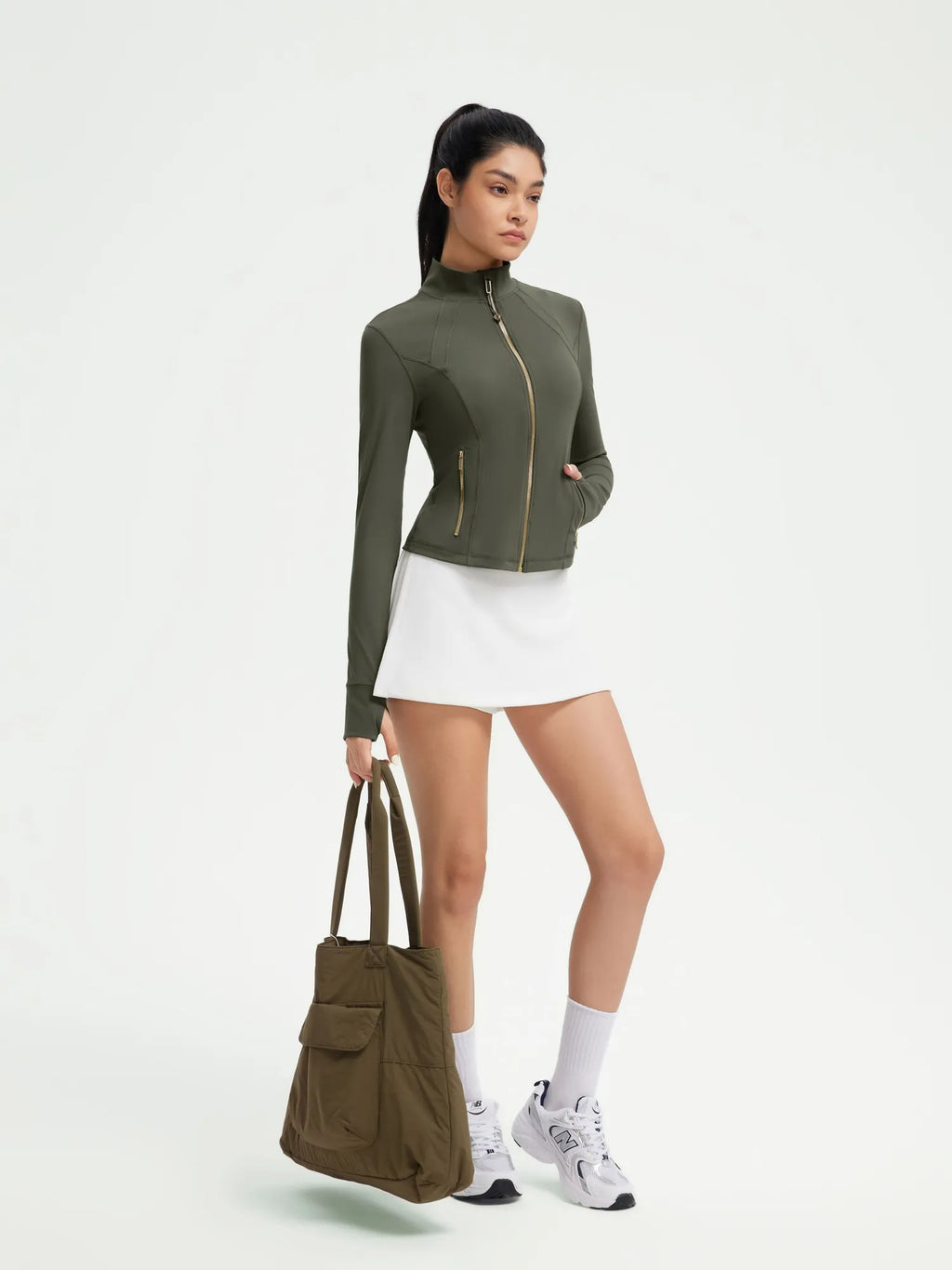 Full Zip Up Workout Jacket