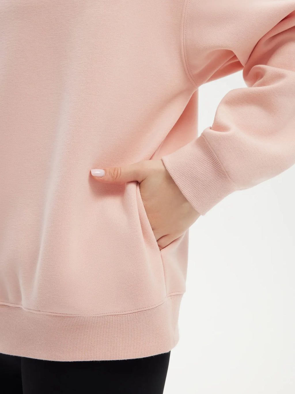 Half Zip Stand Collar Sweatshirt