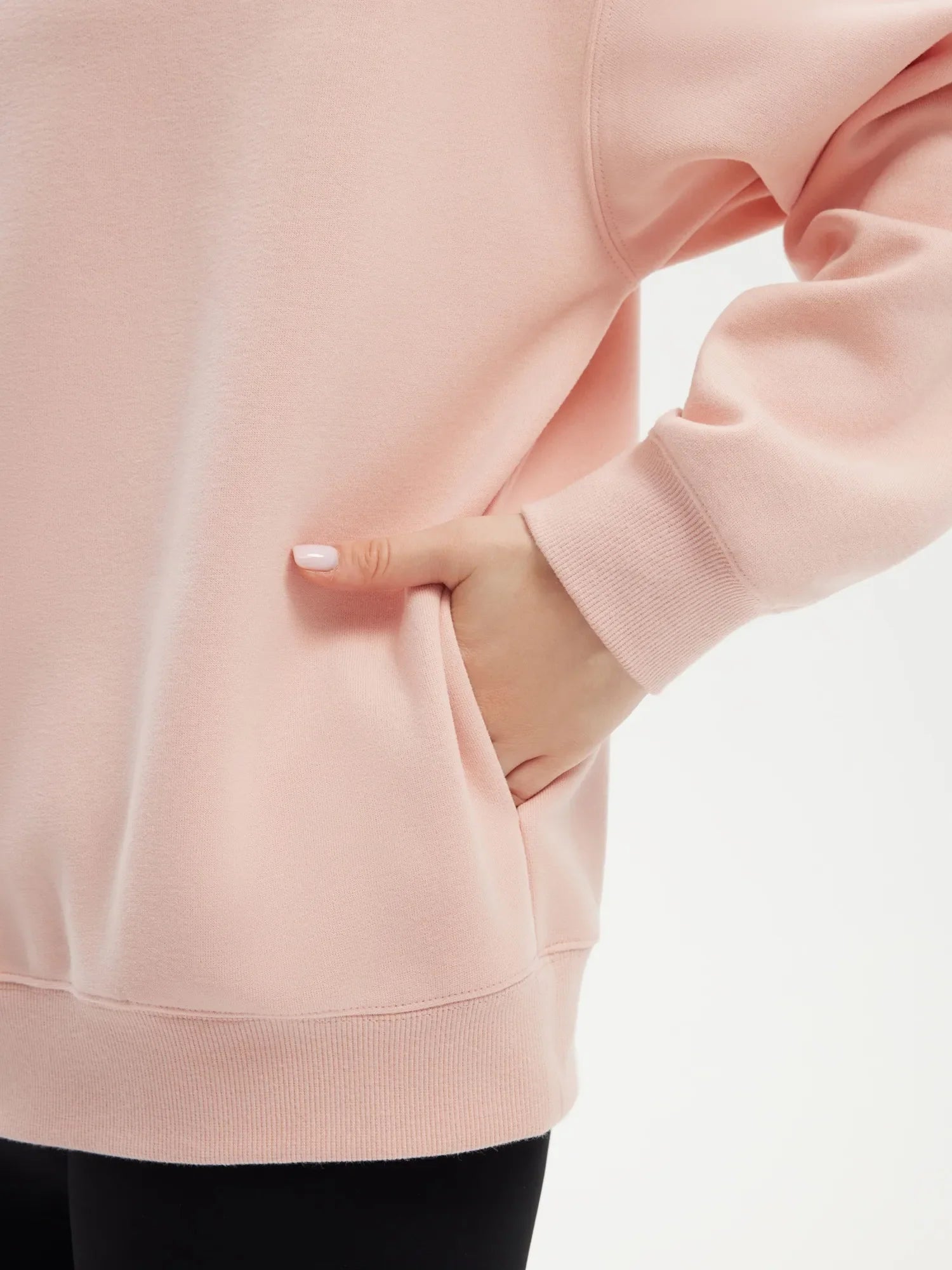 Half Zip Stand Collar Sweatshirt