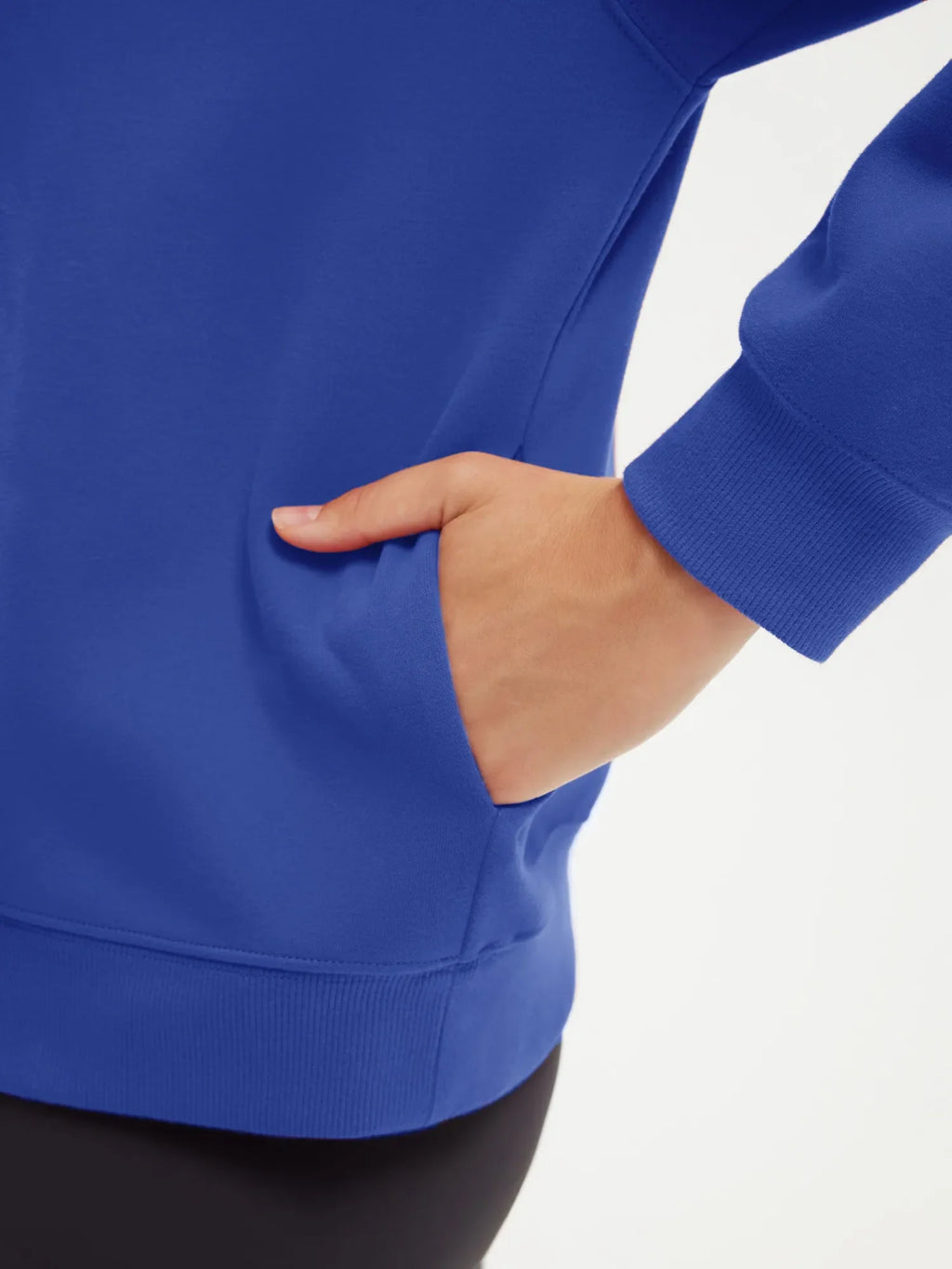 Half Zip Stand Collar Sweatshirt