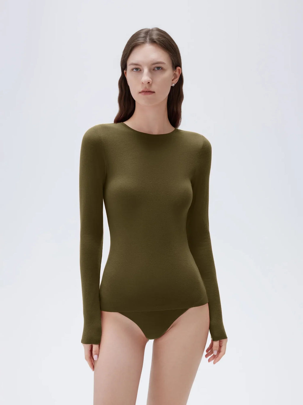 Cloud Cashmere Crew Neck Shirt - Long Sleeve