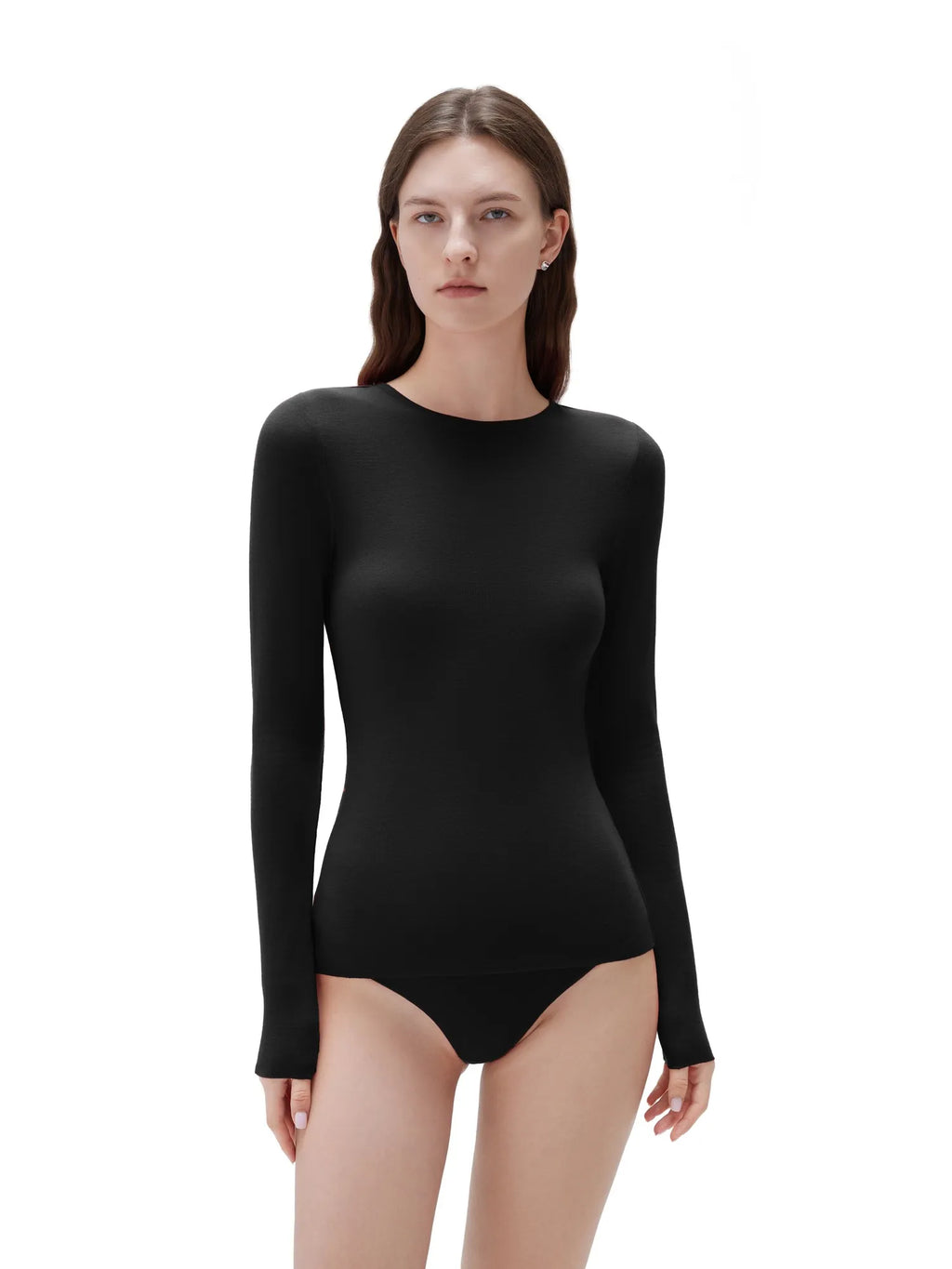 Cloud Cashmere Crew Neck Shirt - Long Sleeve