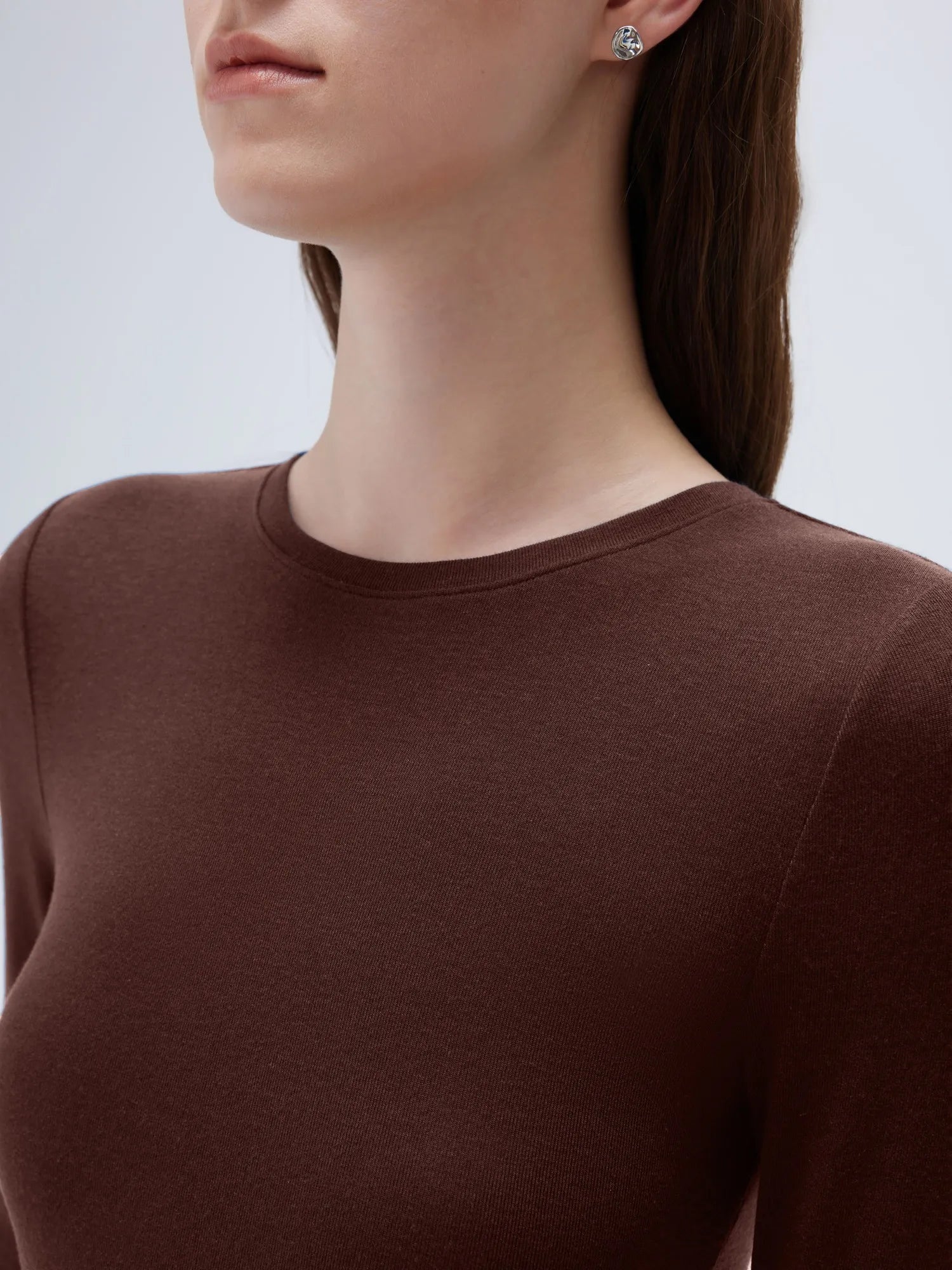Cloud Cashmere Crew Neck Shirt - Long Sleeve