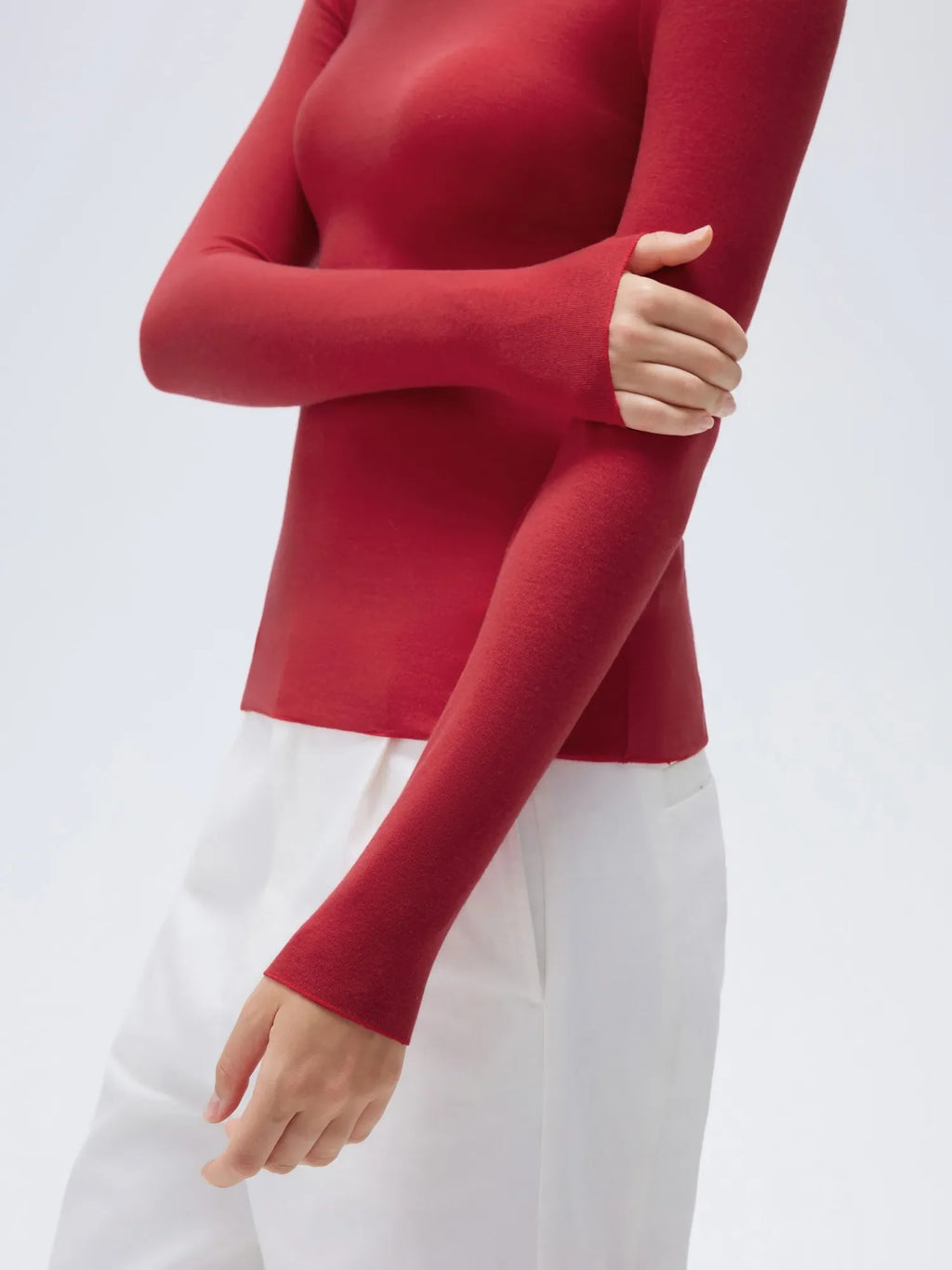 Cloud Cashmere Crew Neck Shirt - Long Sleeve