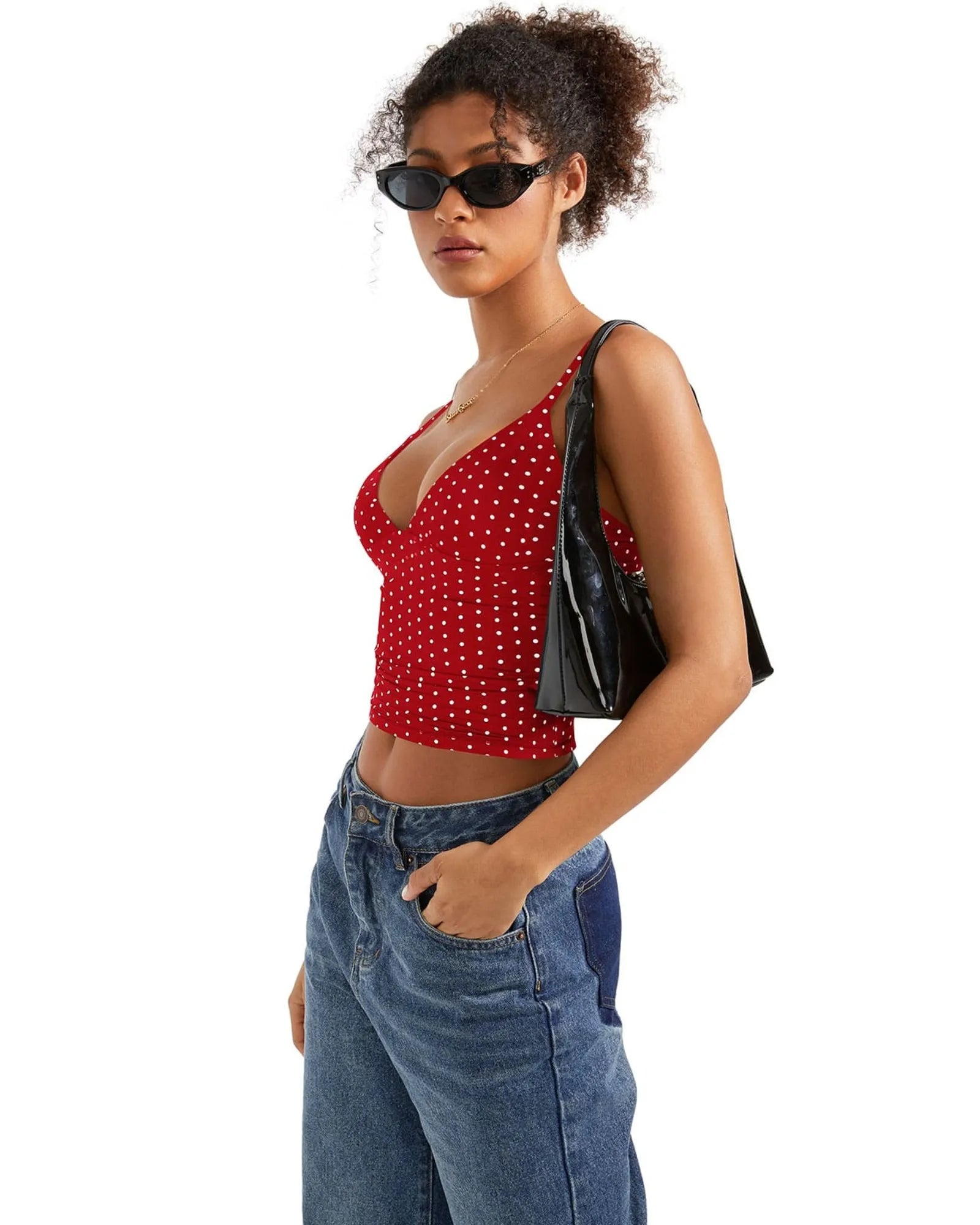Buttery Soft Cami V Neck Tank Top